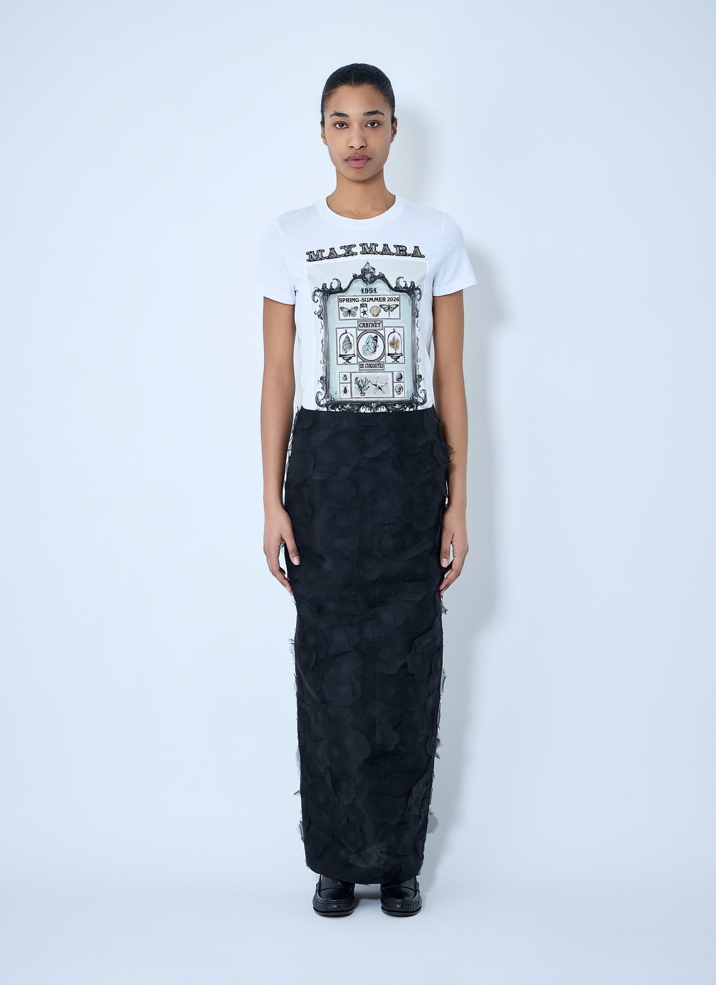 Max Mara Women Graphic Print Cotton T-Shirt MAX MARA
