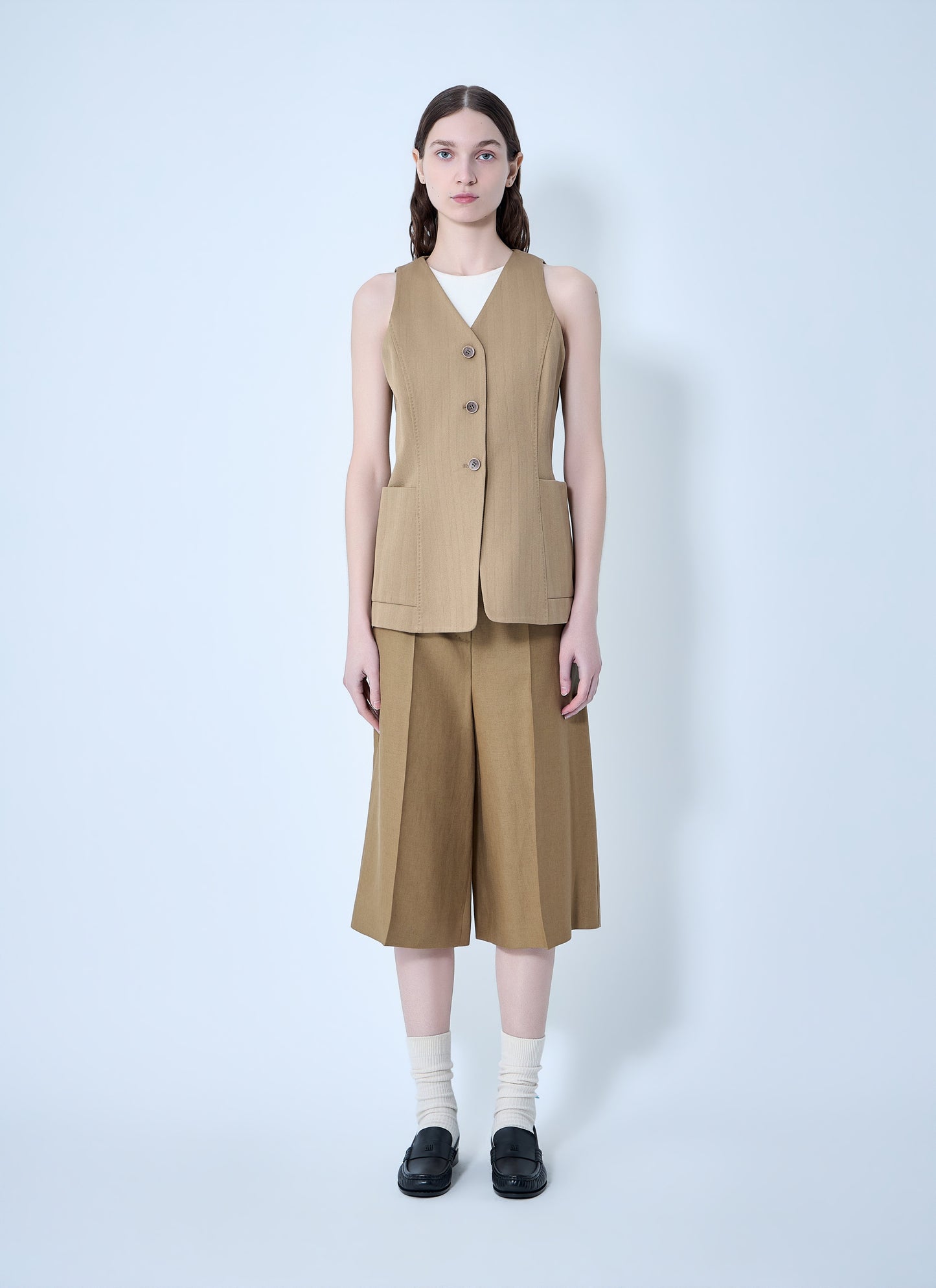 Max Mara Women Linen Bermuda Shorts MAX MARA