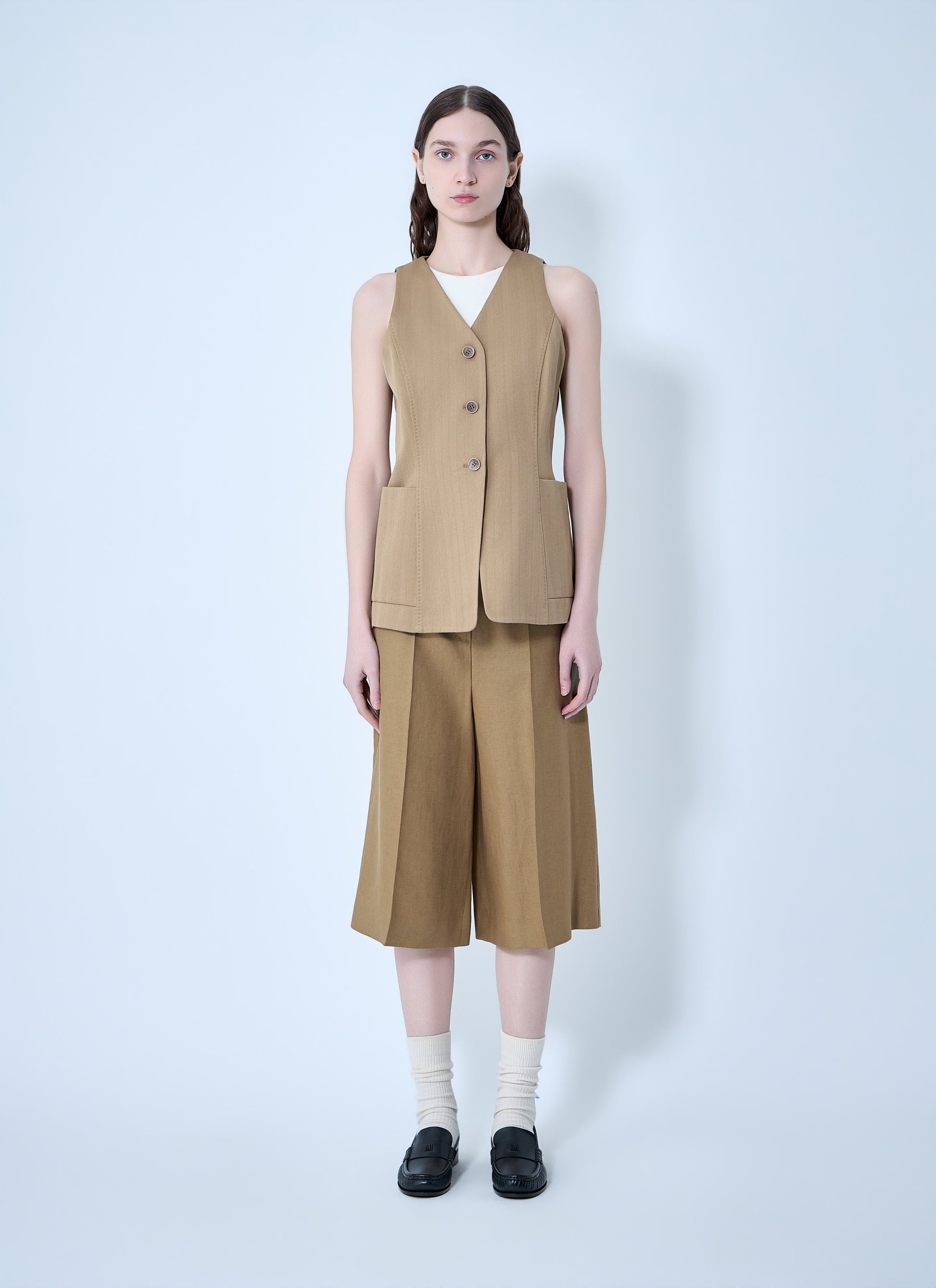 Max Mara Women Linen Bermuda Shorts MAX MARA