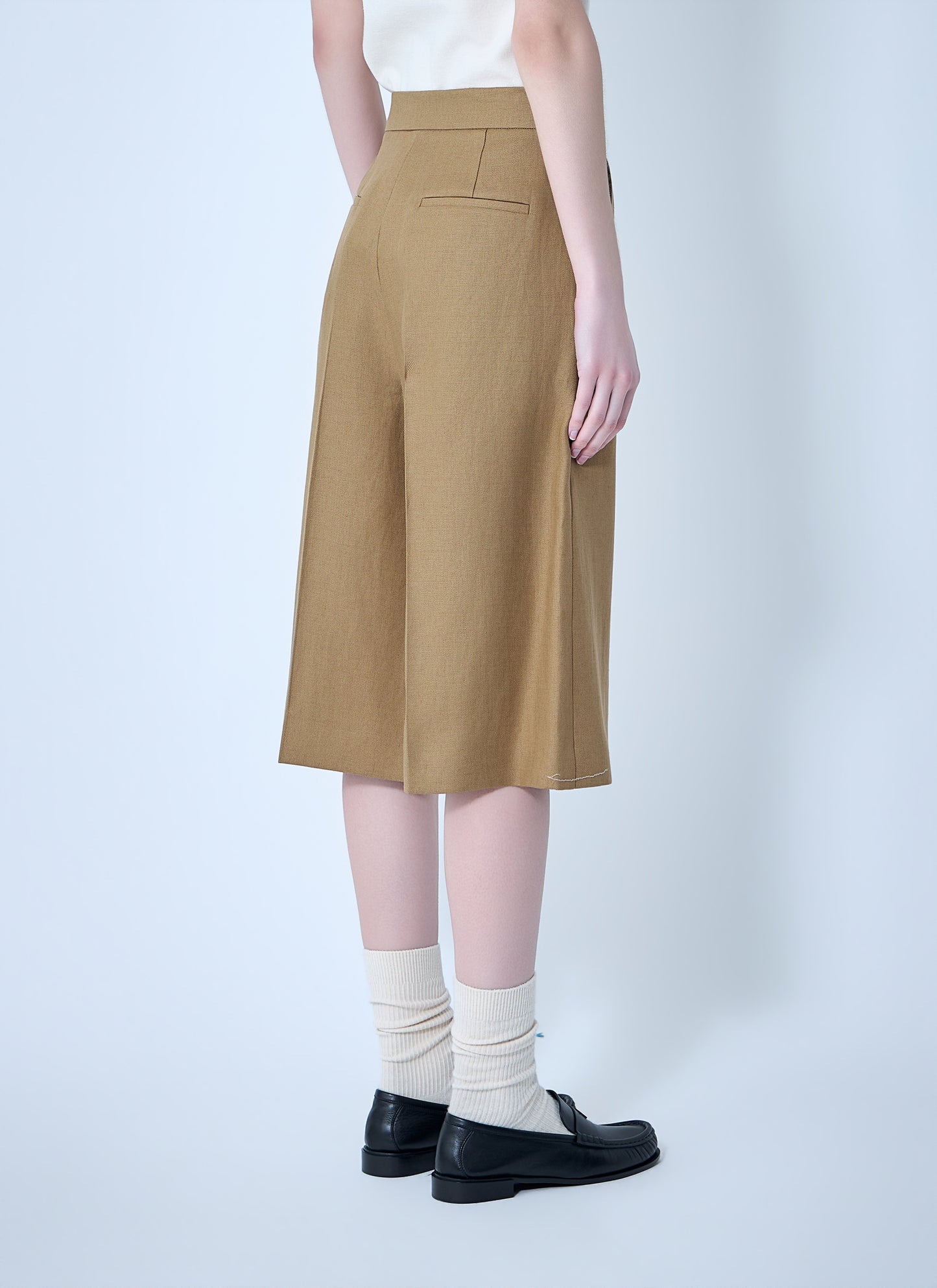 Max Mara Women Linen Bermuda Shorts MAX MARA