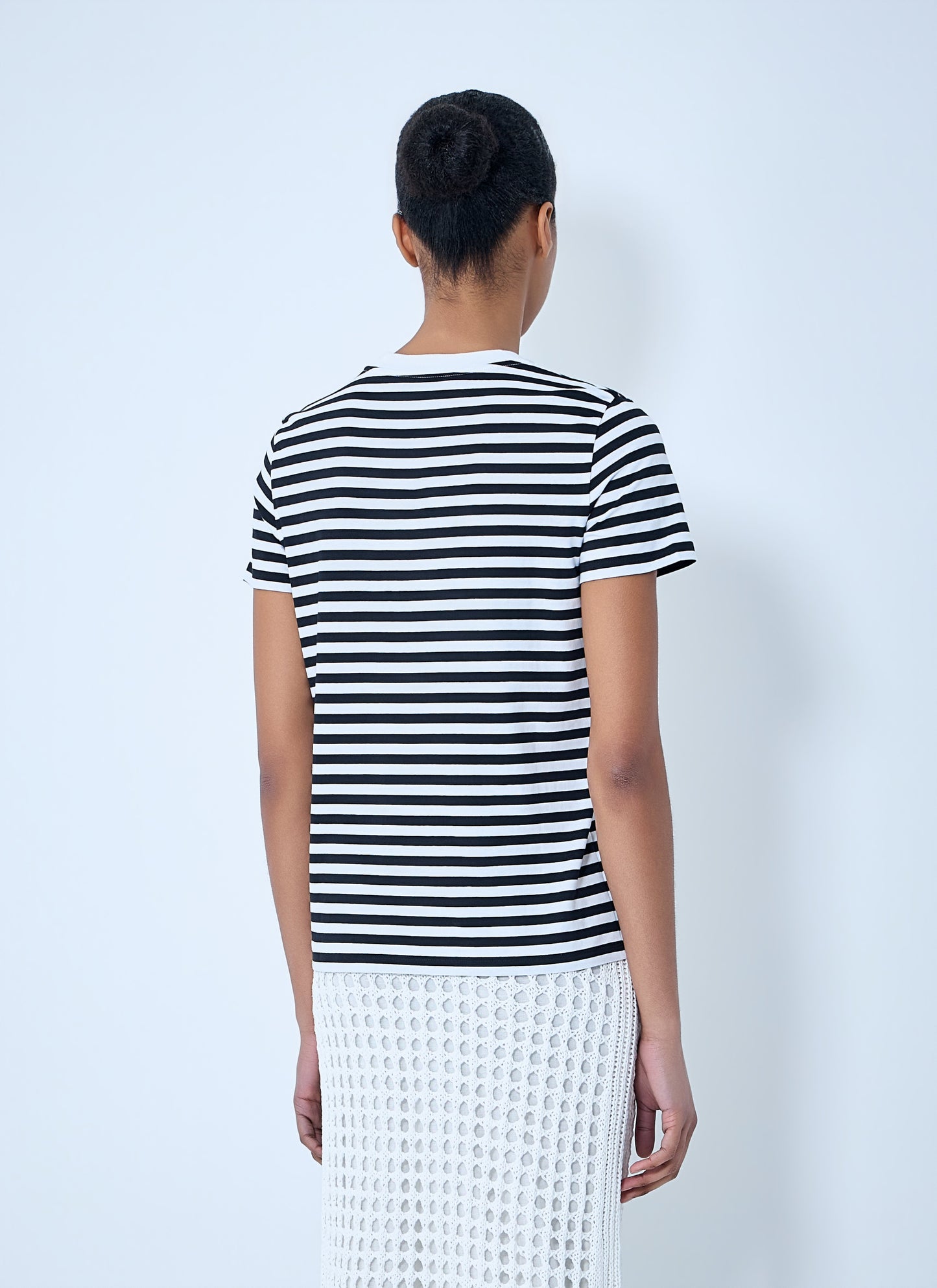 Max Mara Women Striped Cotton Jersey T-Shirt MAX MARA