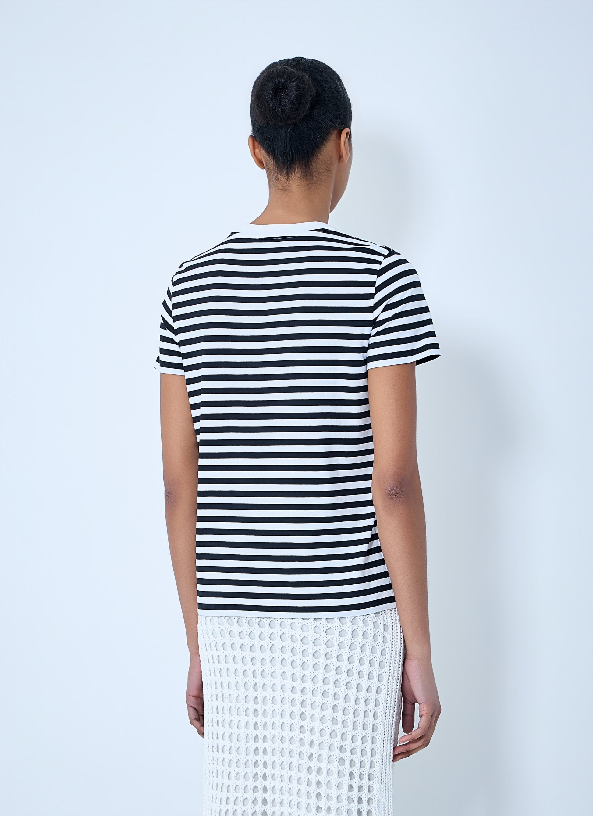 Max Mara Women Striped Cotton Jersey T-Shirt MAX MARA