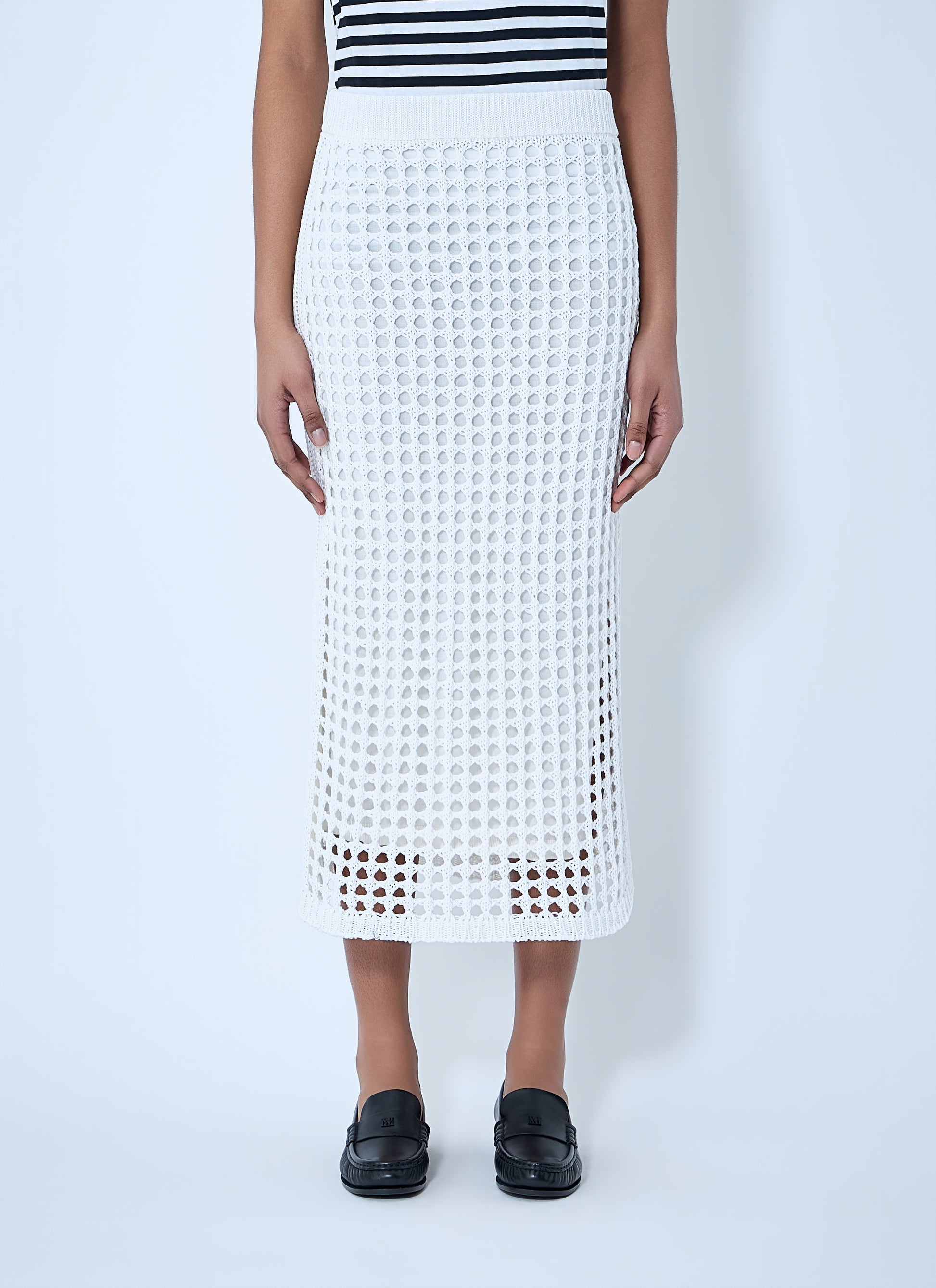 Max Mara Women Crochet Midi Skirt MAX MARA