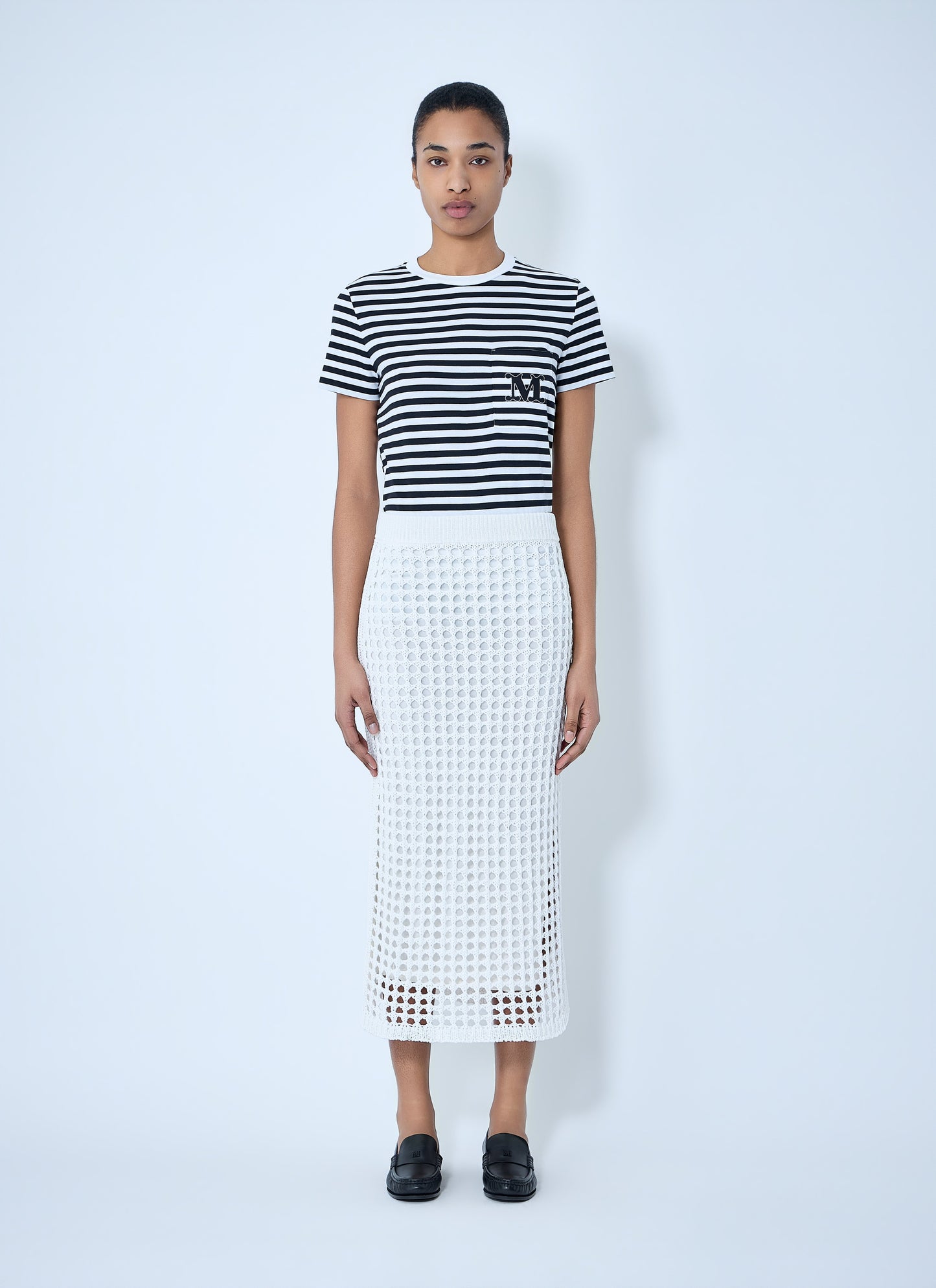 Max Mara Women Crochet Midi Skirt MAX MARA