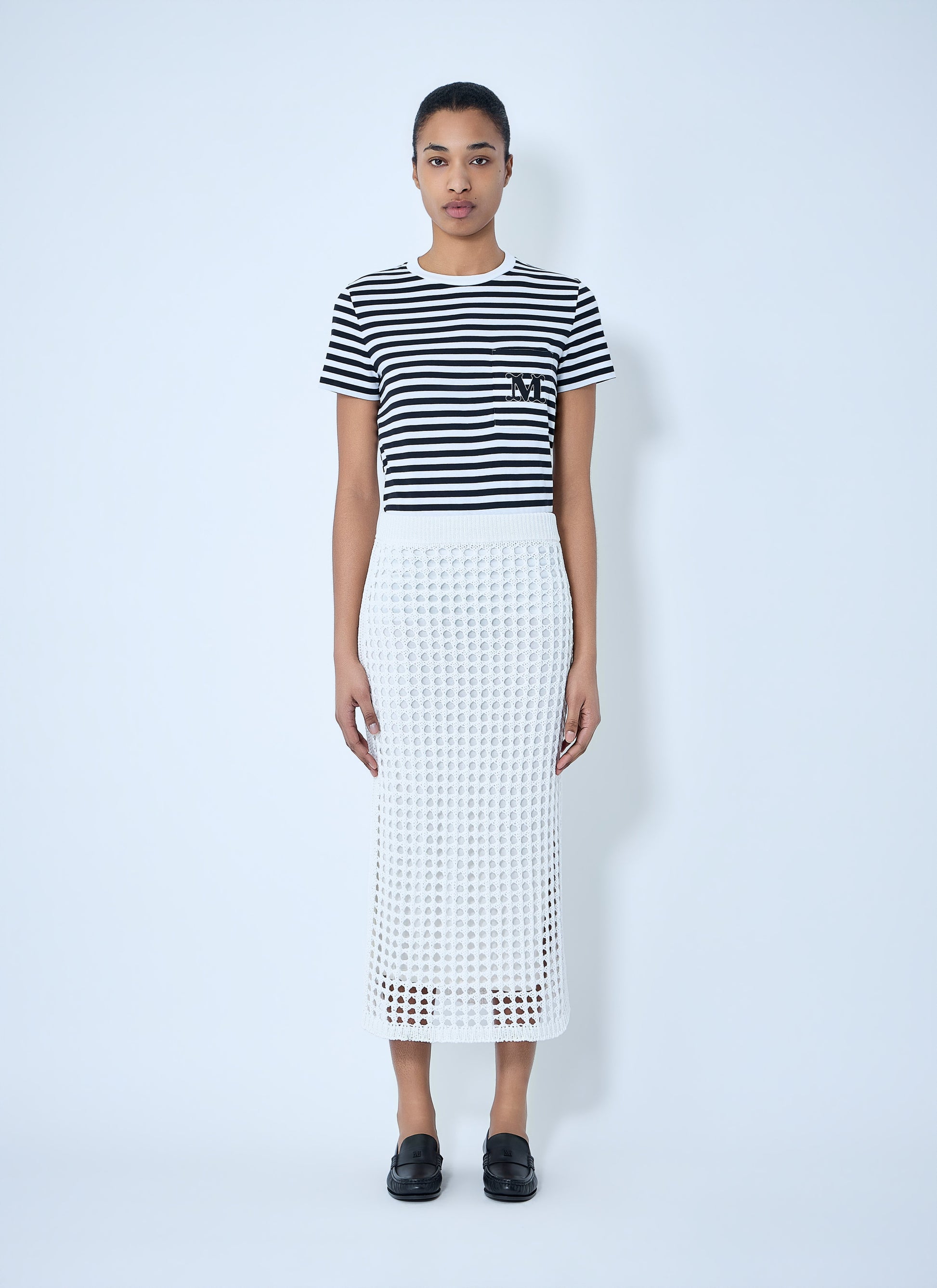 Max Mara Women Crochet Midi Skirt MAX MARA