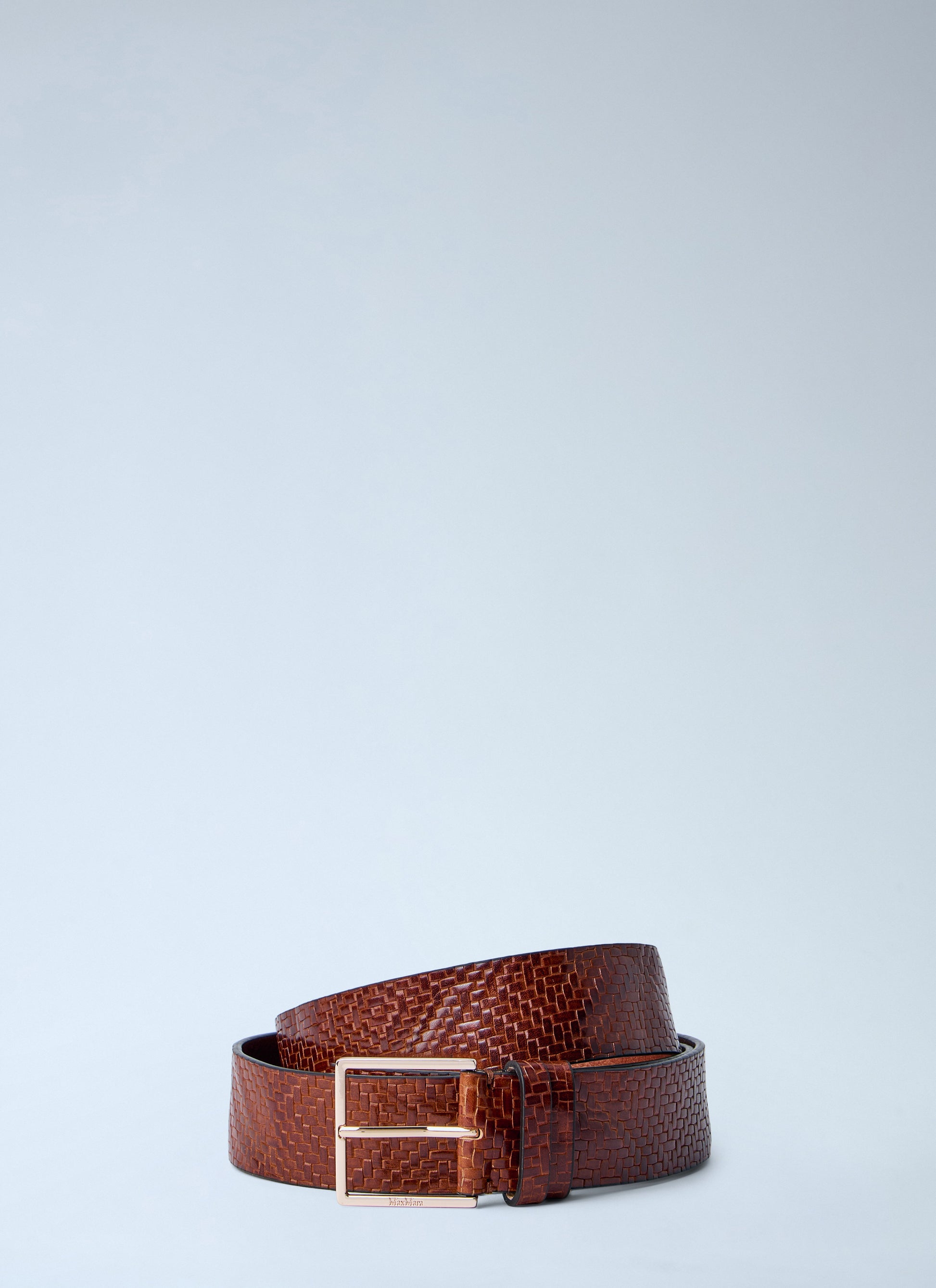 Max Mara Women Braided Leather Belt MAX MARA