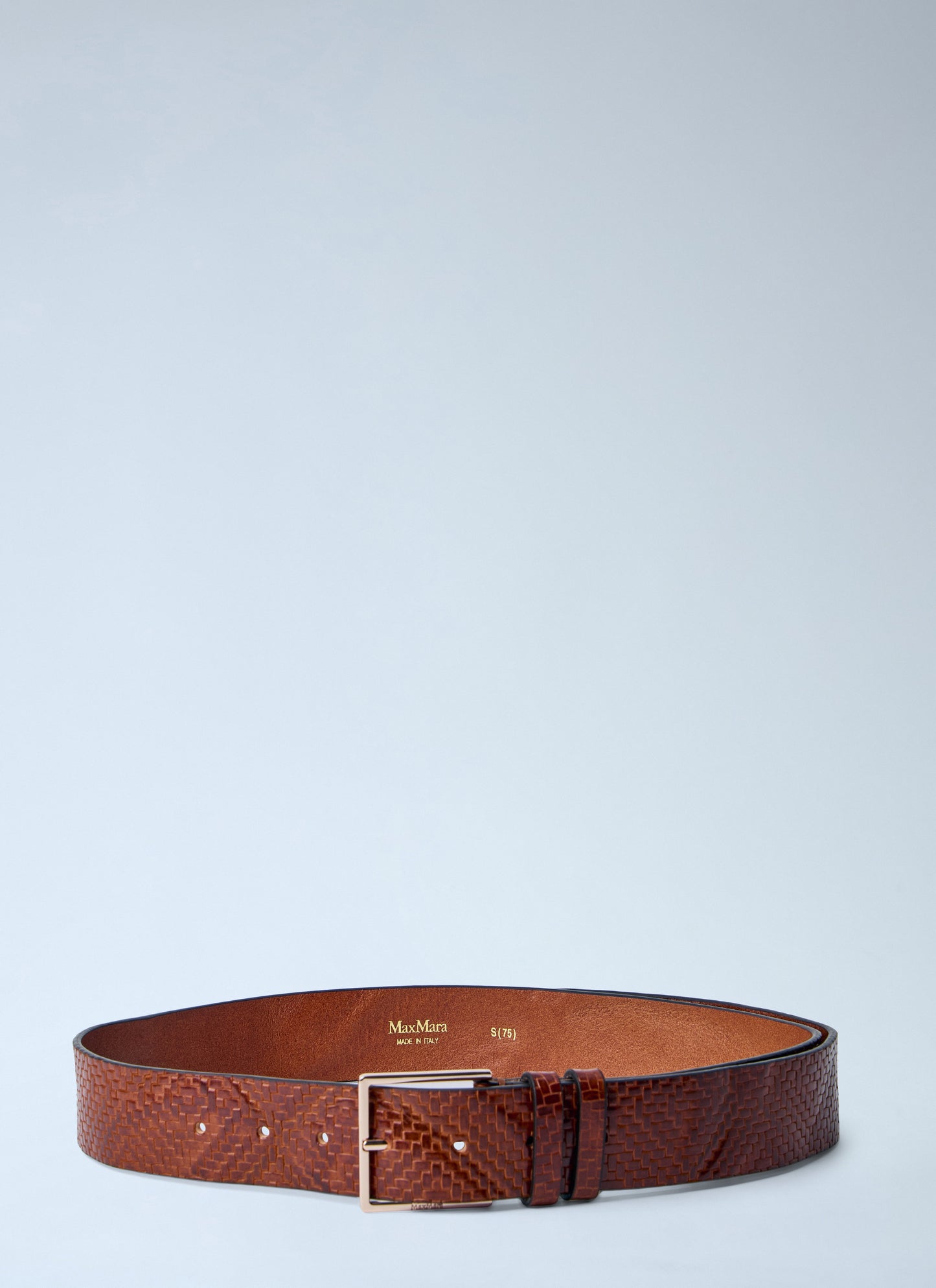 Max Mara Women Braided Leather Belt MAX MARA