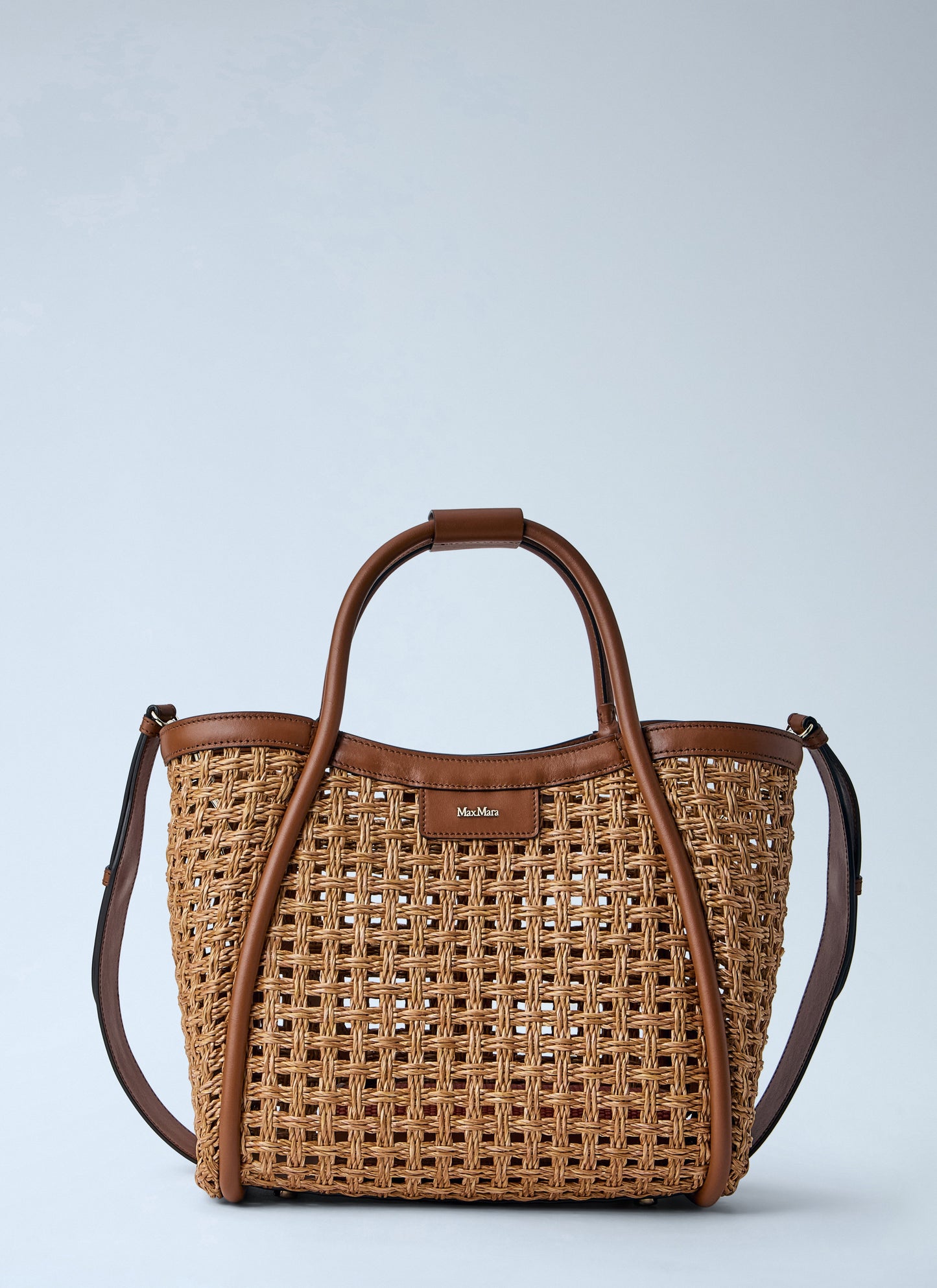 Max Mara Women Woven Leather Tote Bag MAX MARA