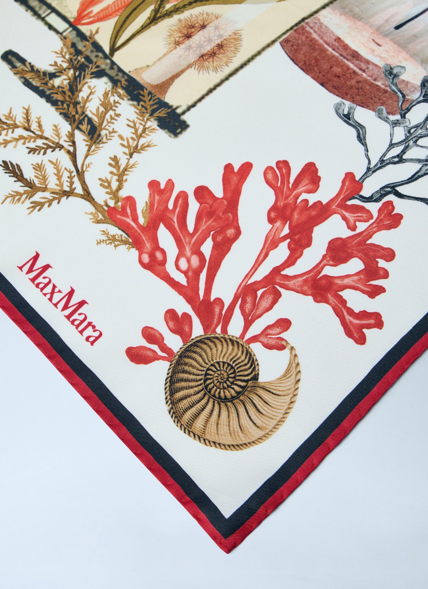 Max Mara Women Printed Silk Scarf MAX MARA
