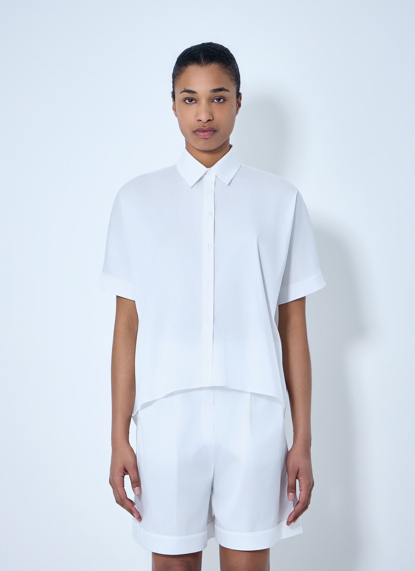 Max Mara Women Cotton Poplin Shirt MAX MARA