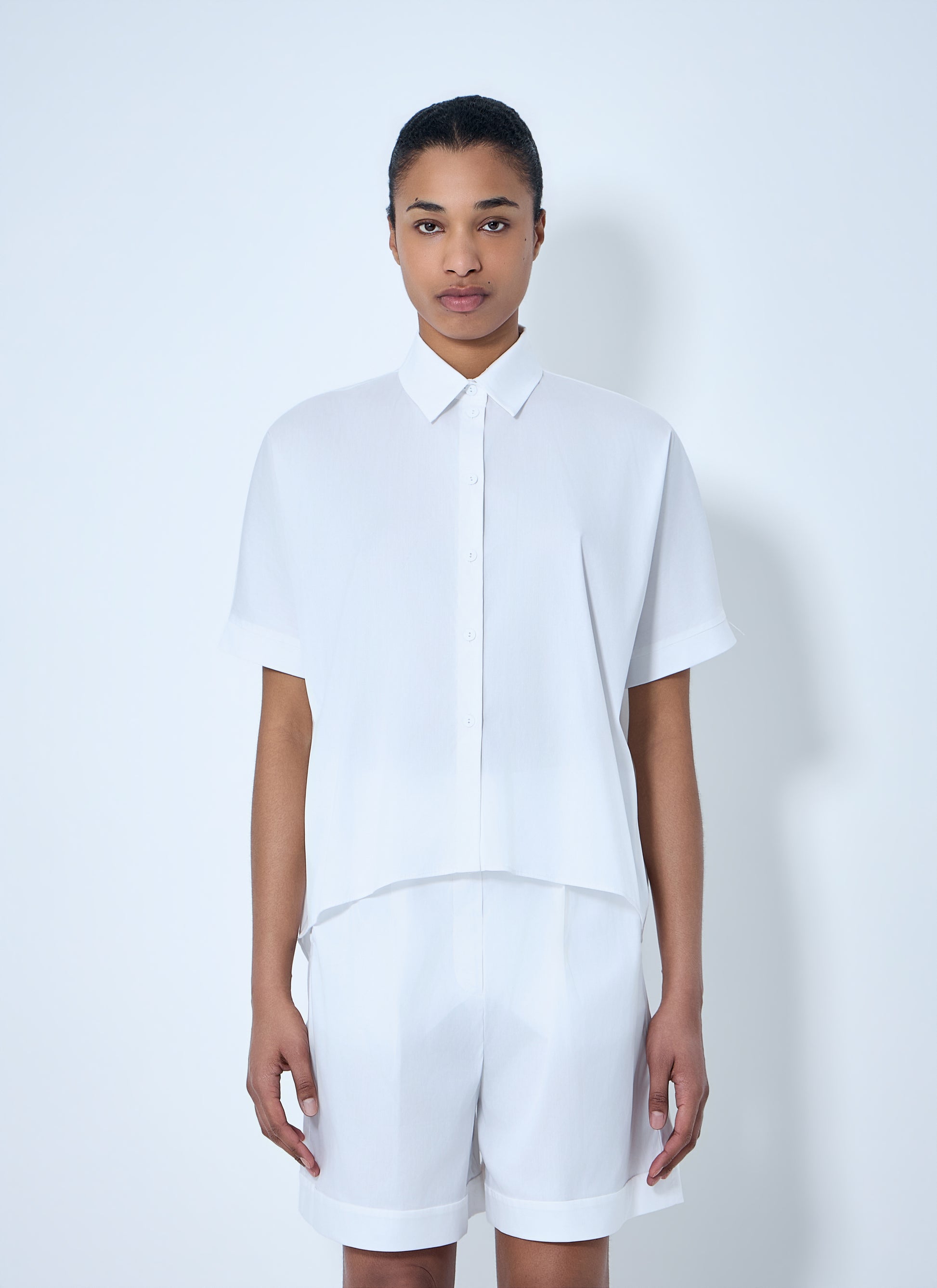 Max Mara Women Cotton Poplin Shirt MAX MARA