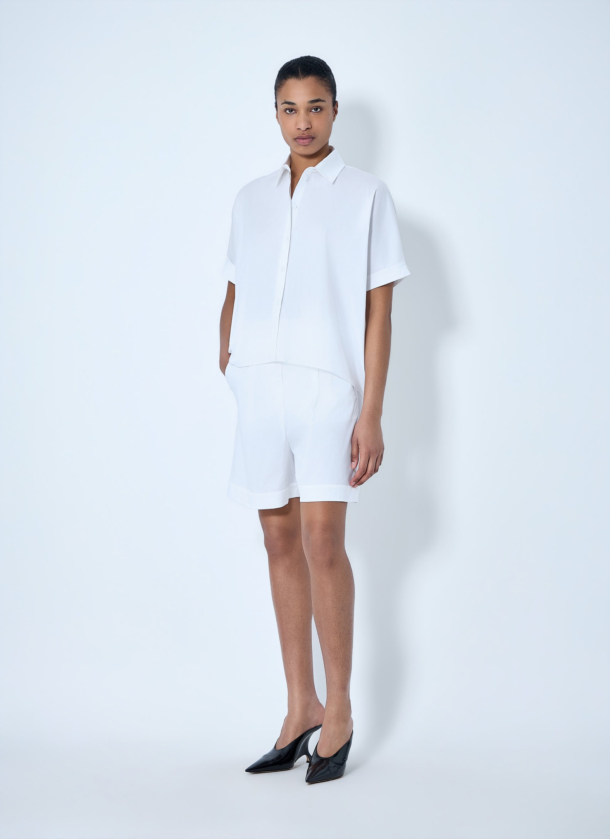 Max Mara Women Cotton Poplin Shirt MAX MARA