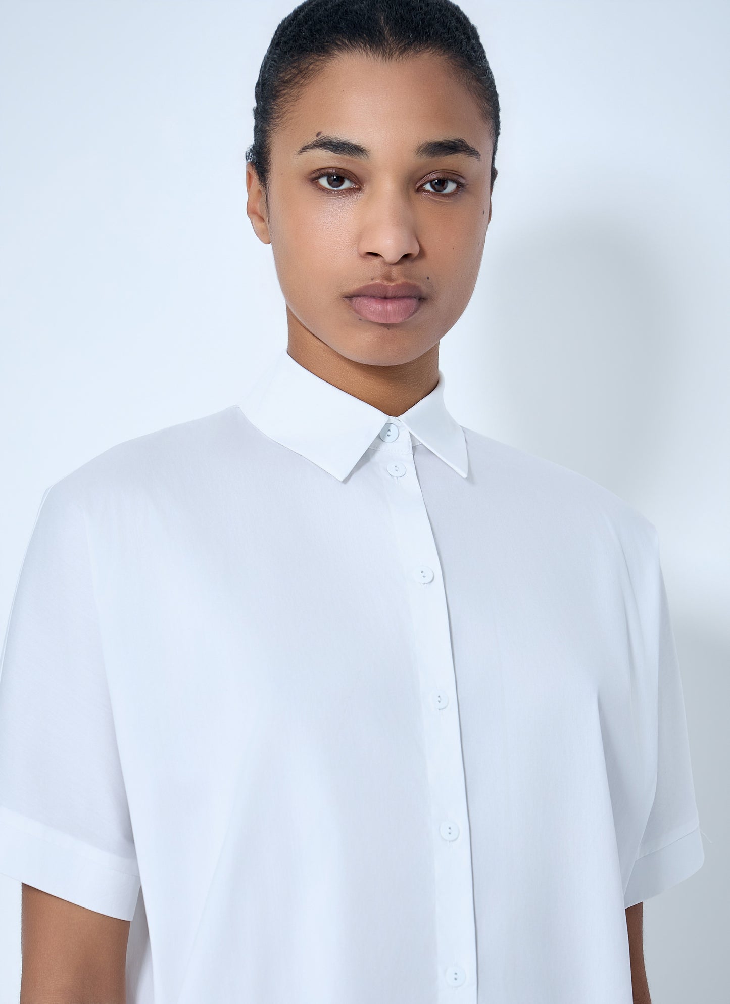 Max Mara Women Cotton Poplin Shirt MAX MARA