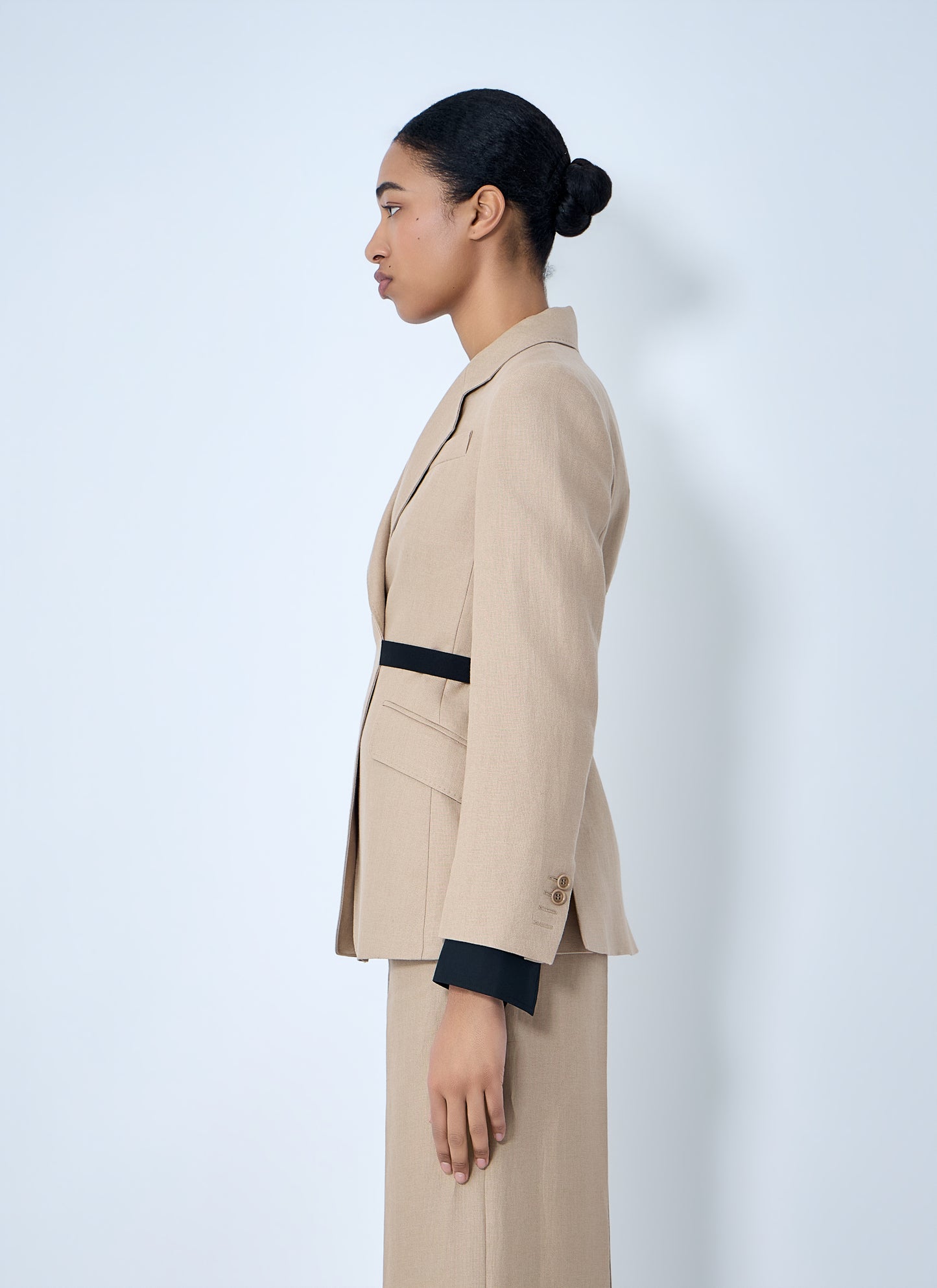 Max Mara Women Textured Notch Lapel Blazer MAX MARA