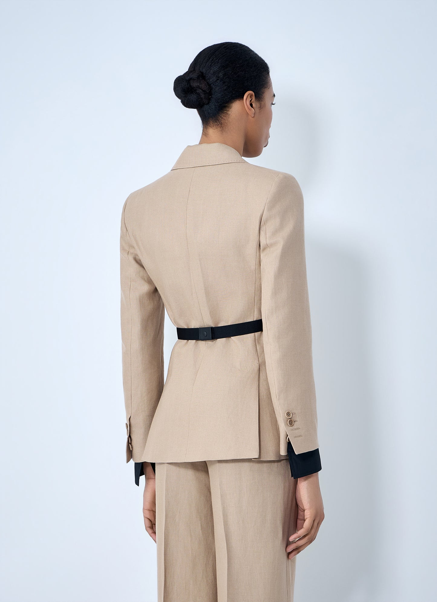 Max Mara Women Textured Notch Lapel Blazer MAX MARA