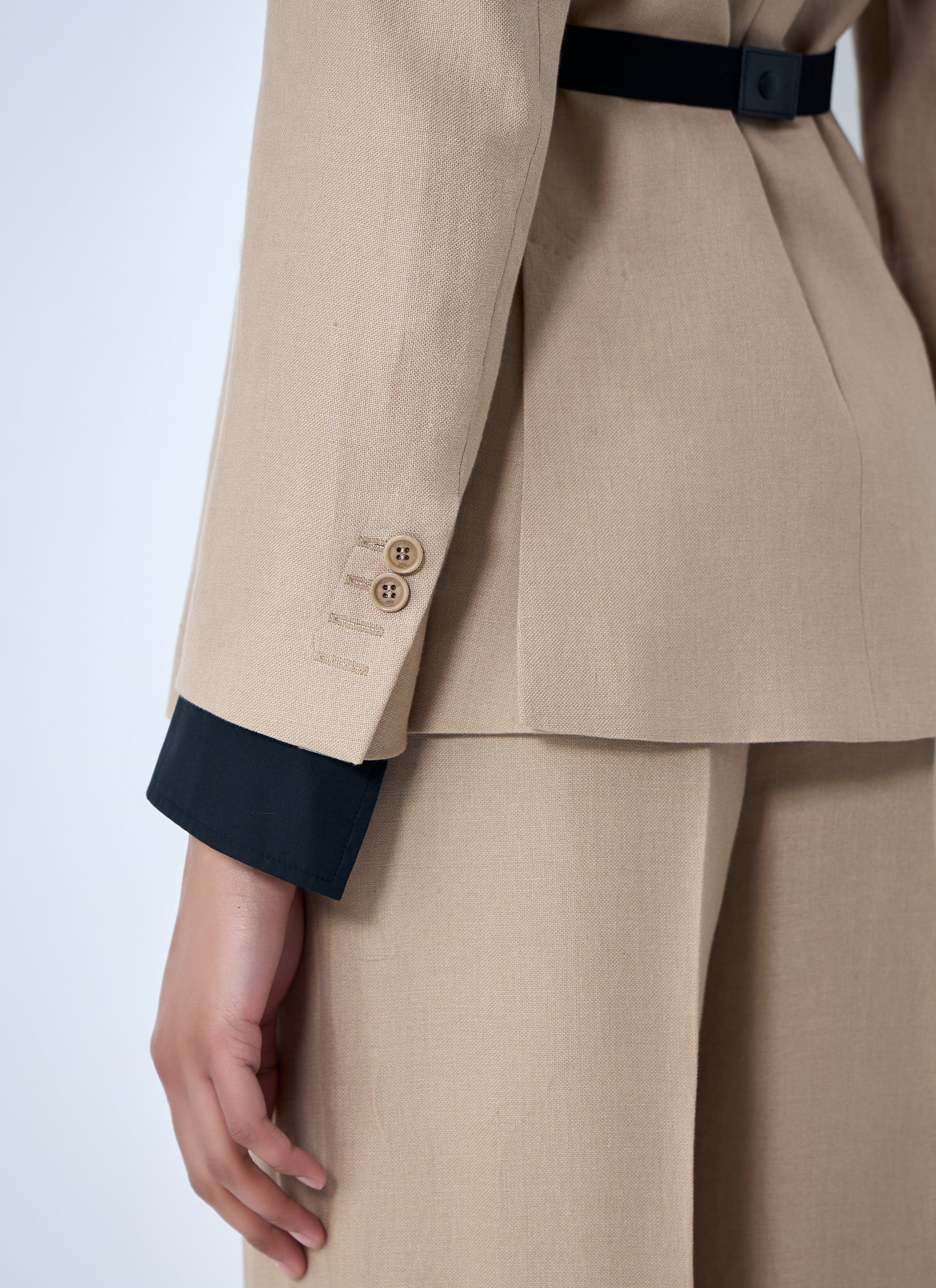 Max Mara Women Textured Notch Lapel Blazer MAX MARA
