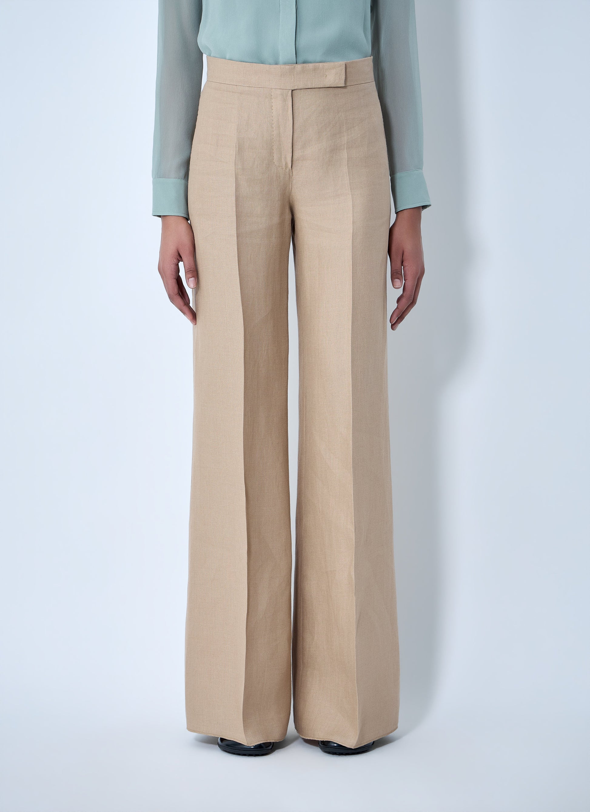 Max Mara Women High-Waisted Wide-Leg Trousers MAX MARA