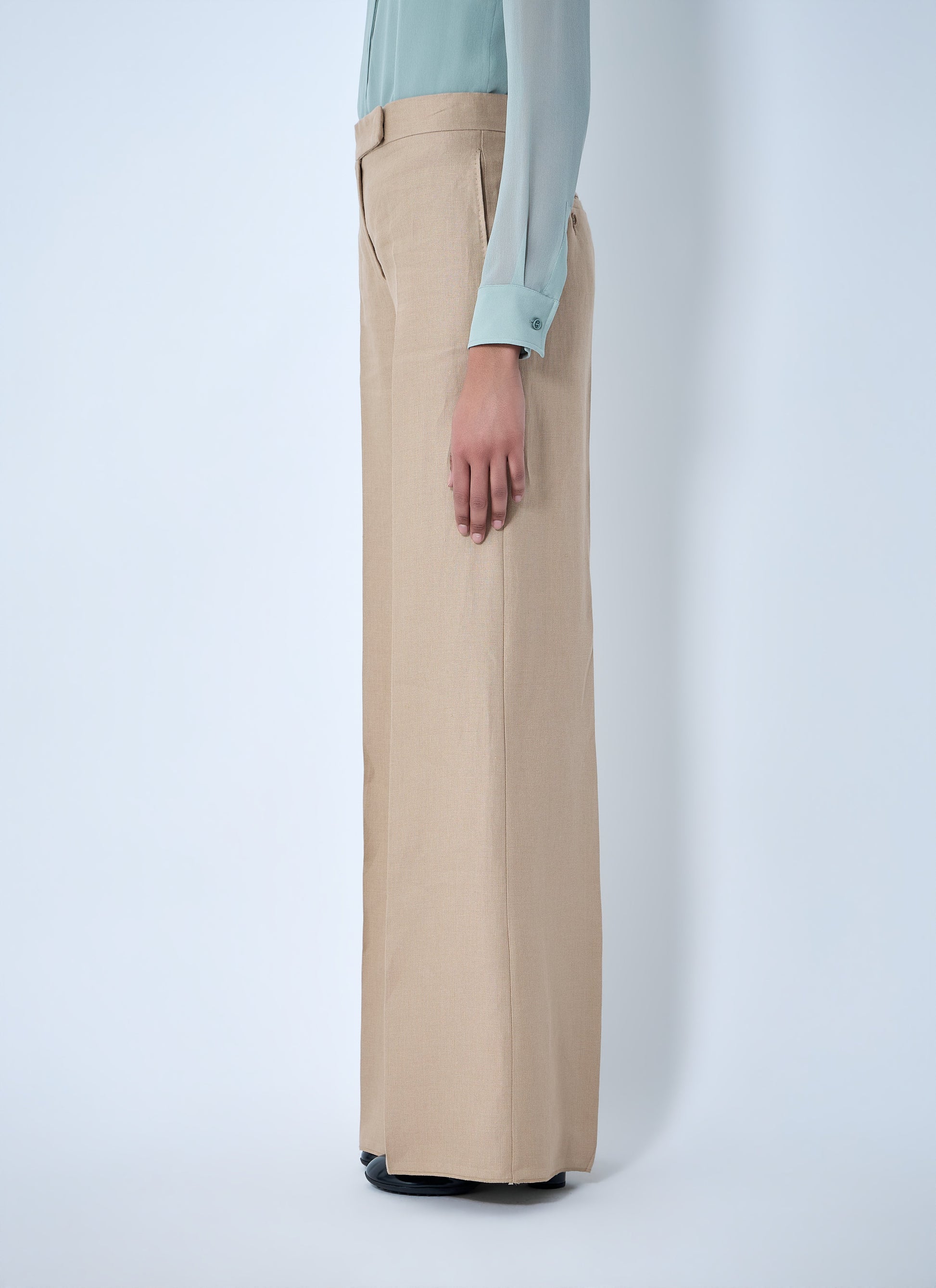 Max Mara Women High-Waisted Wide-Leg Trousers MAX MARA