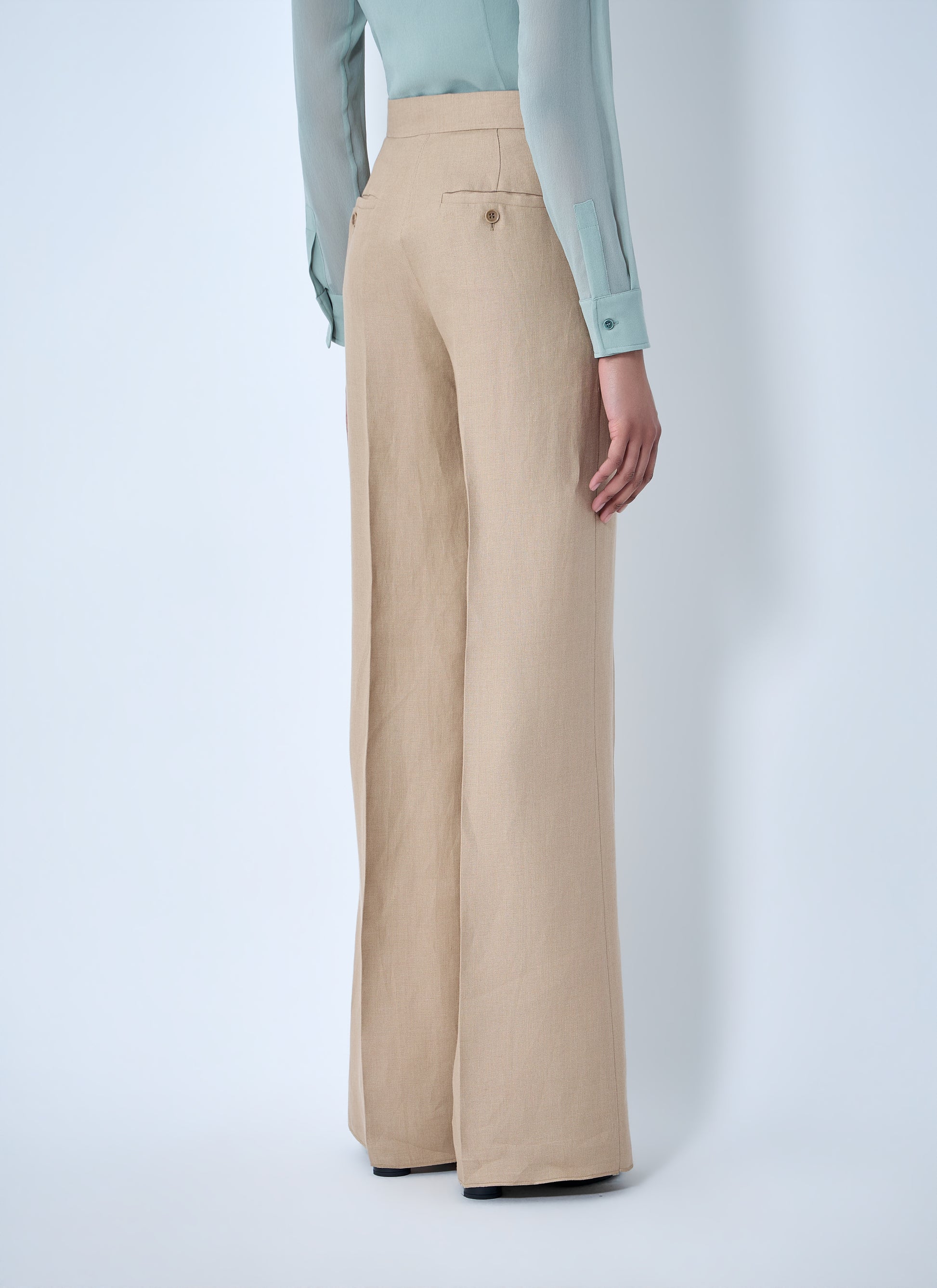 Max Mara Women High-Waisted Wide-Leg Trousers MAX MARA