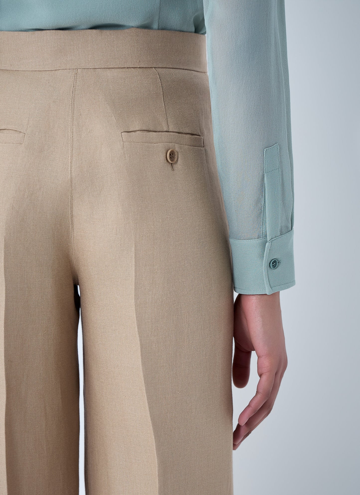 Max Mara Women High-Waisted Wide-Leg Trousers MAX MARA