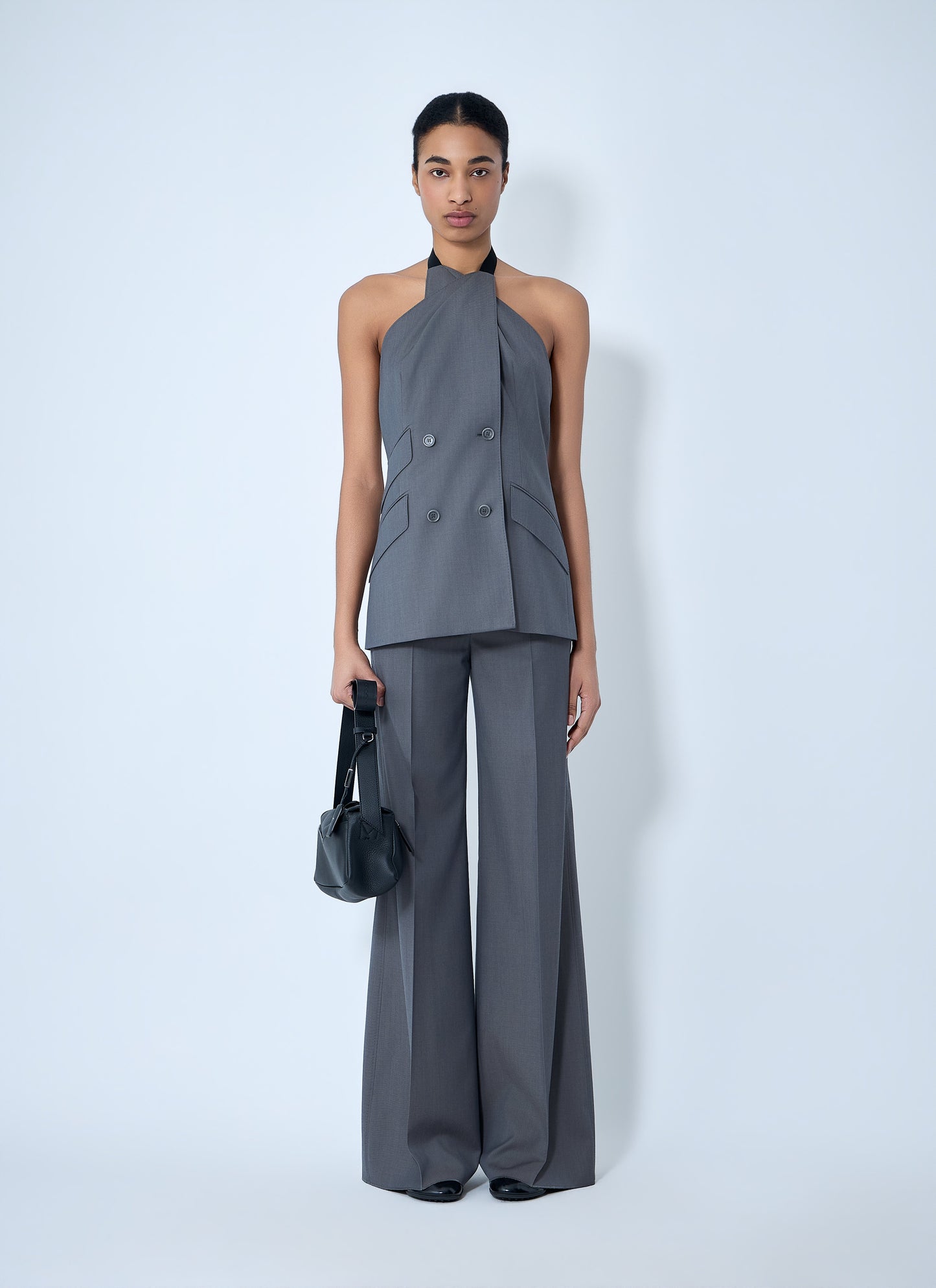 Max Mara Women Double-Breasted Halter Neck Top MAX MARA