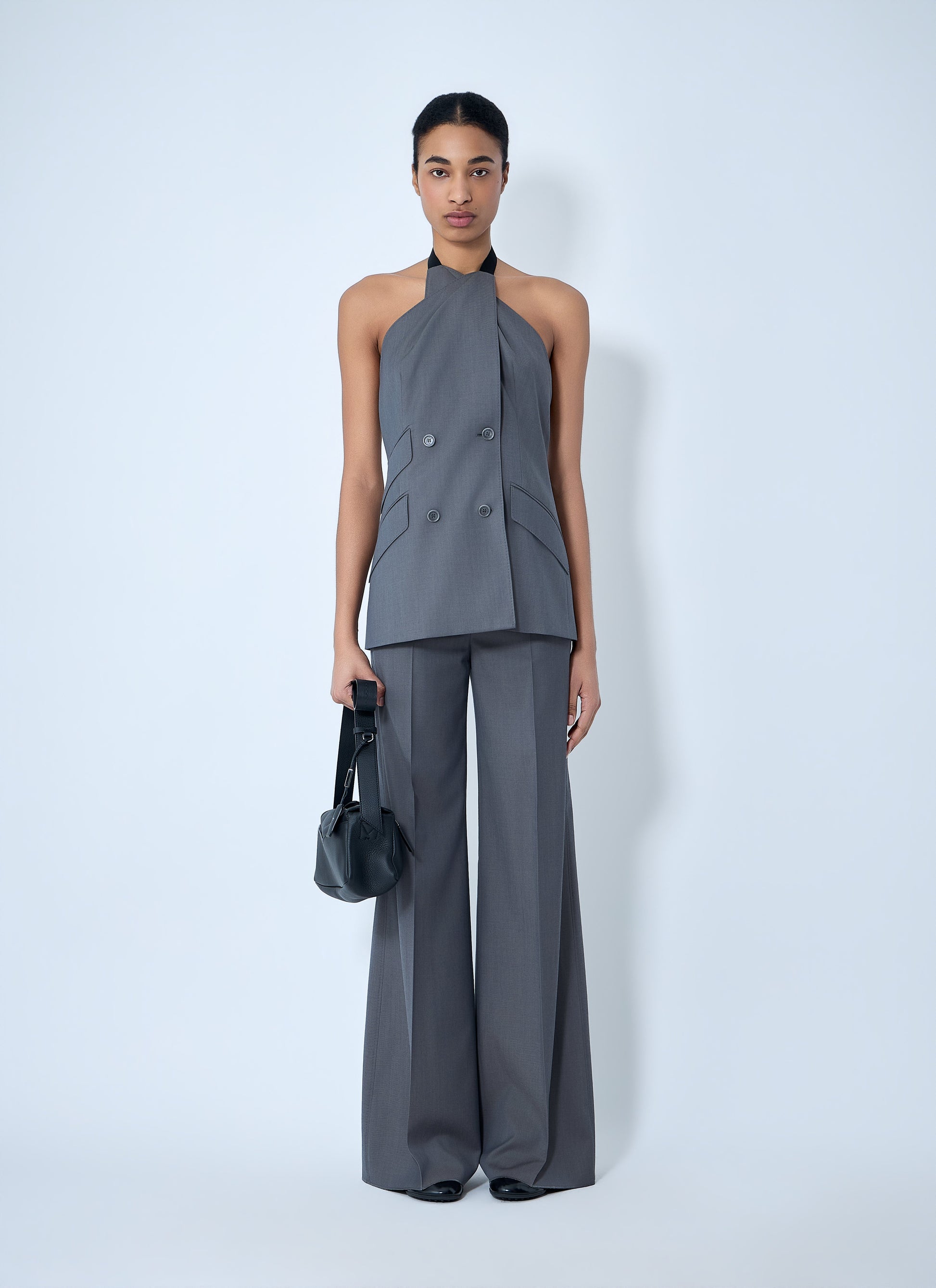 Max Mara Women Double-Breasted Halter Neck Top MAX MARA