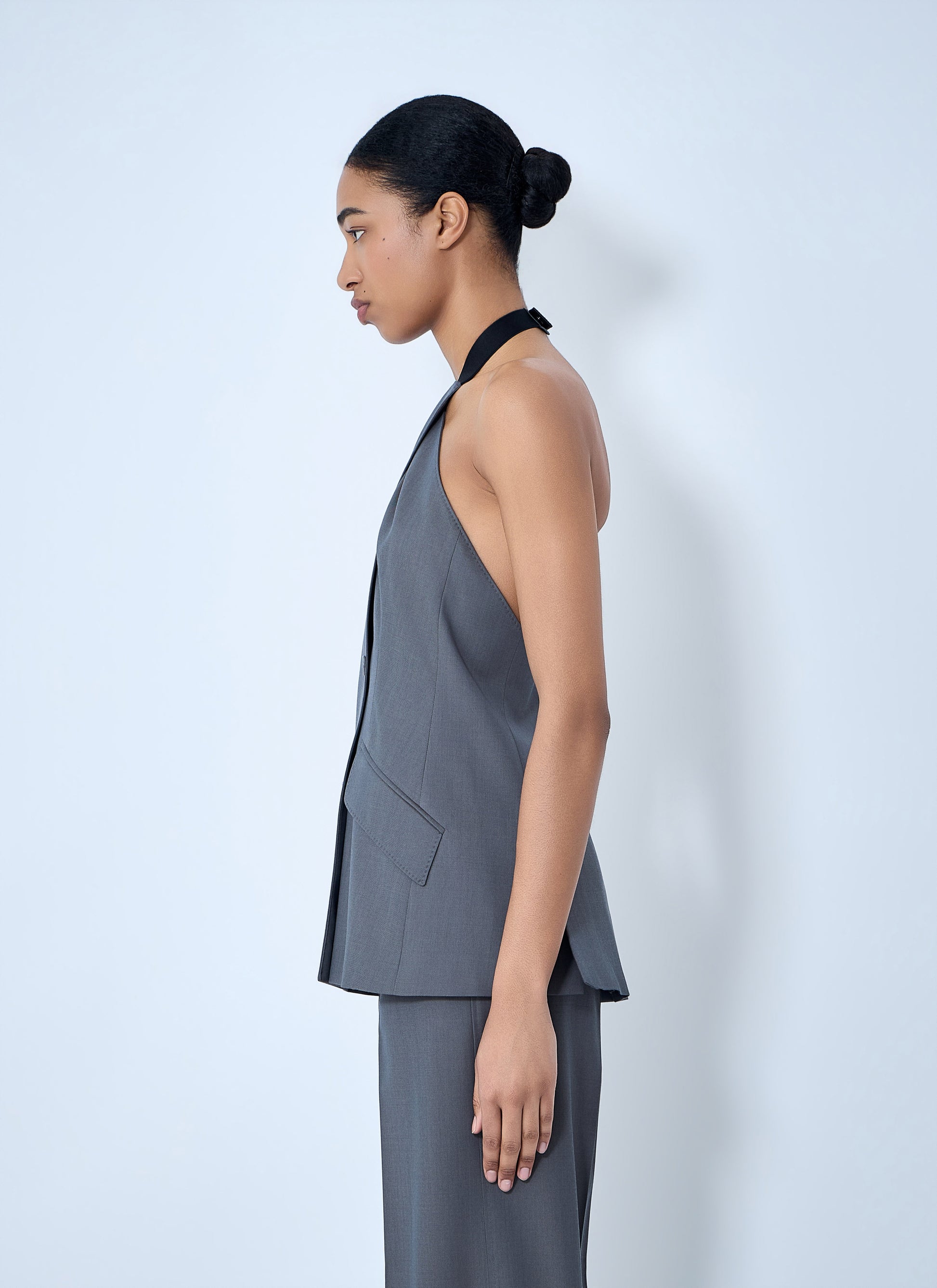 Max Mara Women Double-Breasted Halter Neck Top MAX MARA
