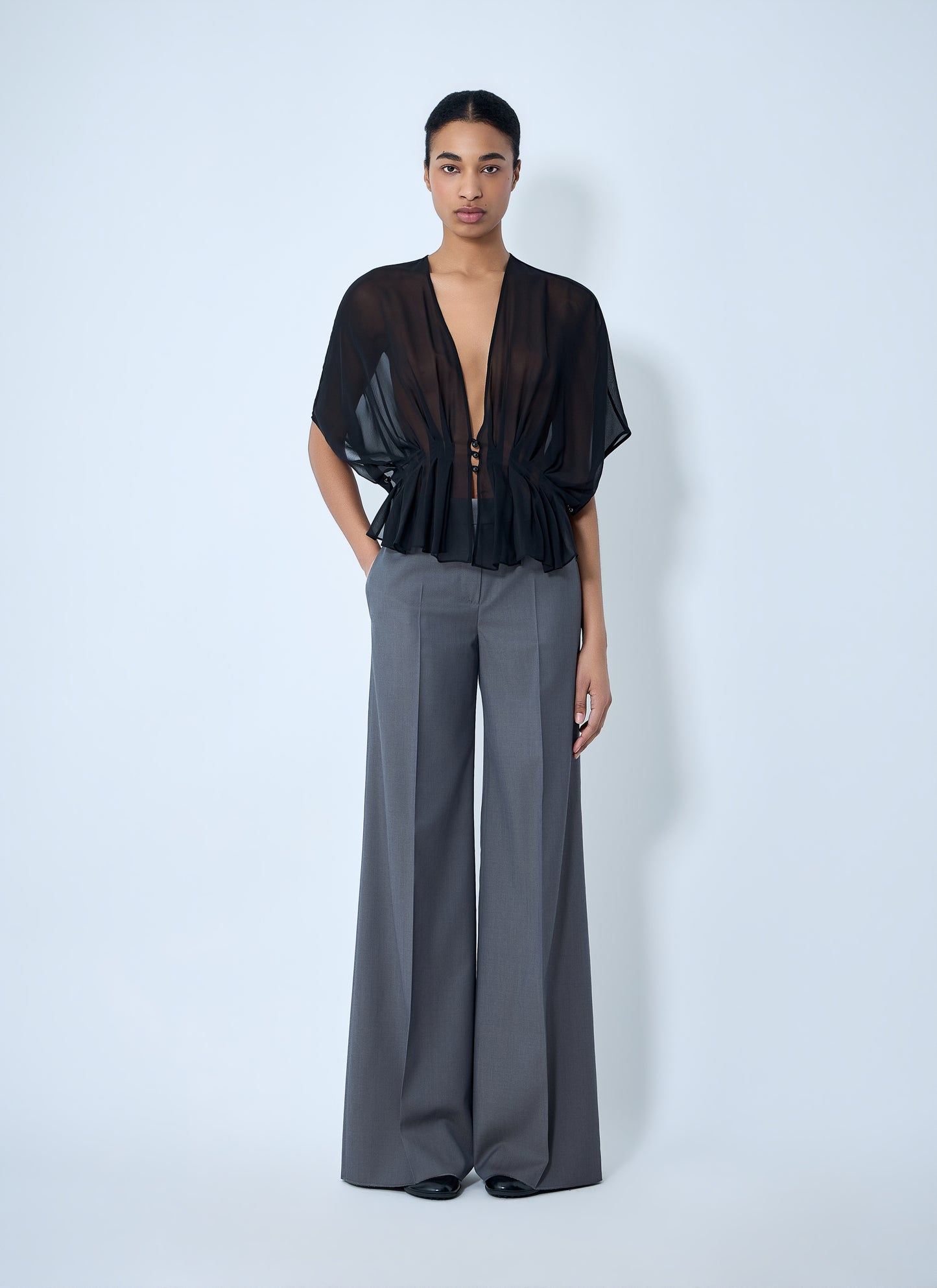 Max Mara Women Wide-Leg Tailored Trousers MAX MARA