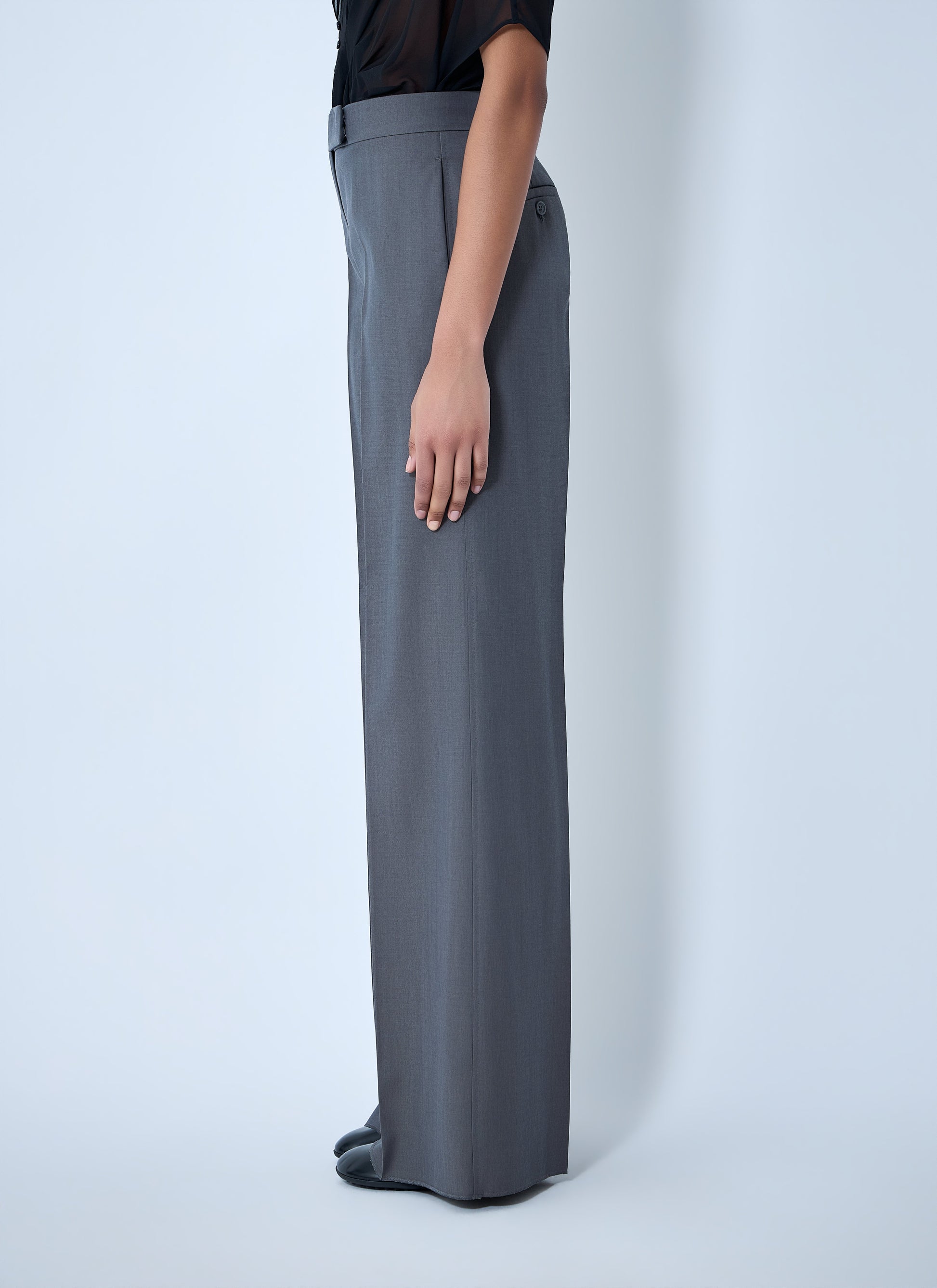 Max Mara Women Wide-Leg Tailored Trousers MAX MARA