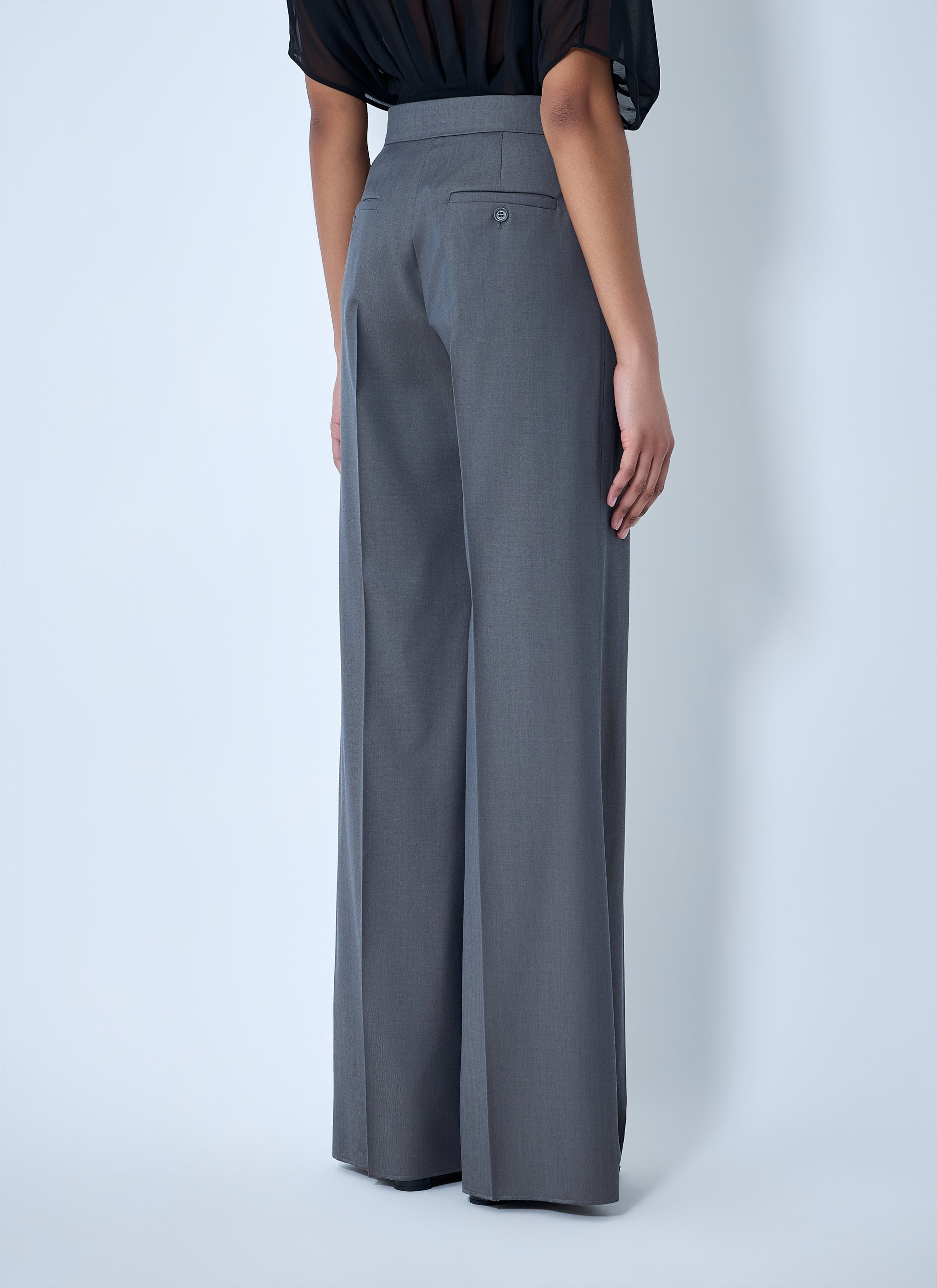 Max Mara Women Wide-Leg Tailored Trousers MAX MARA