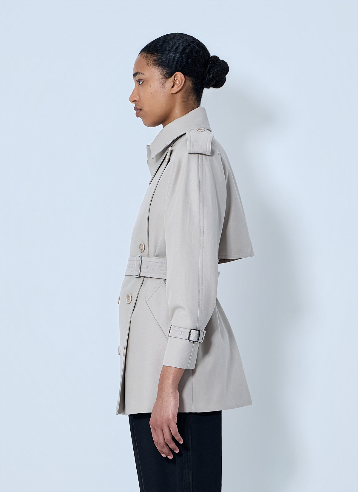 Max Mara Women Double-Breasted Trench Coat MAX MARA