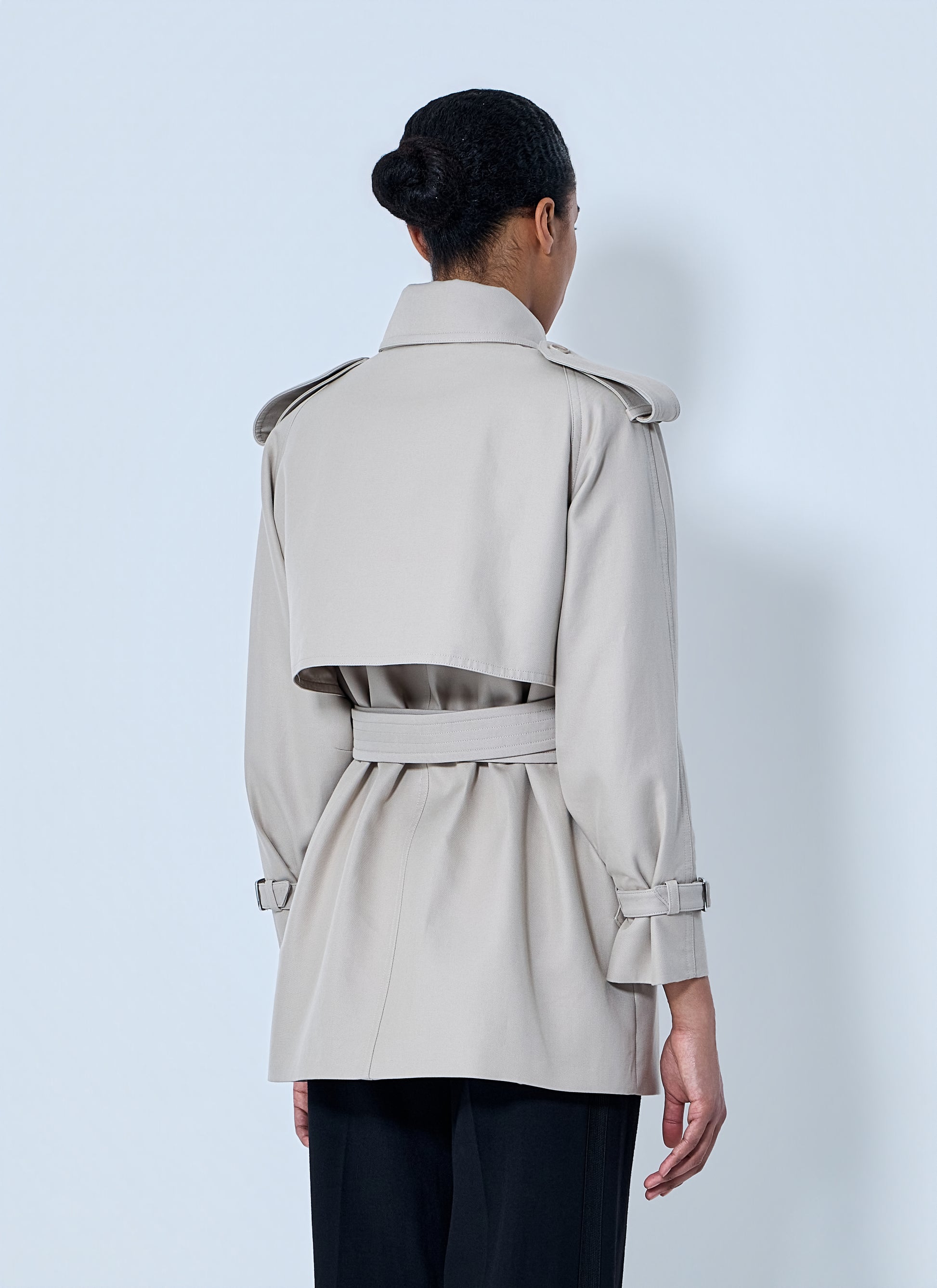 Max Mara Women Double-Breasted Trench Coat MAX MARA