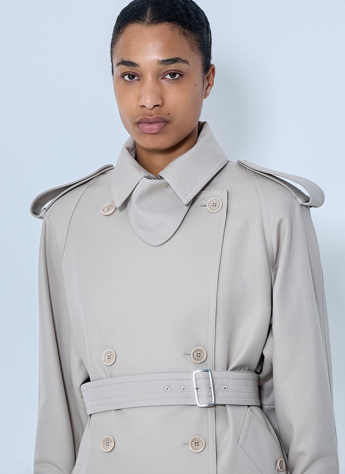 Max Mara Women Double-Breasted Trench Coat MAX MARA