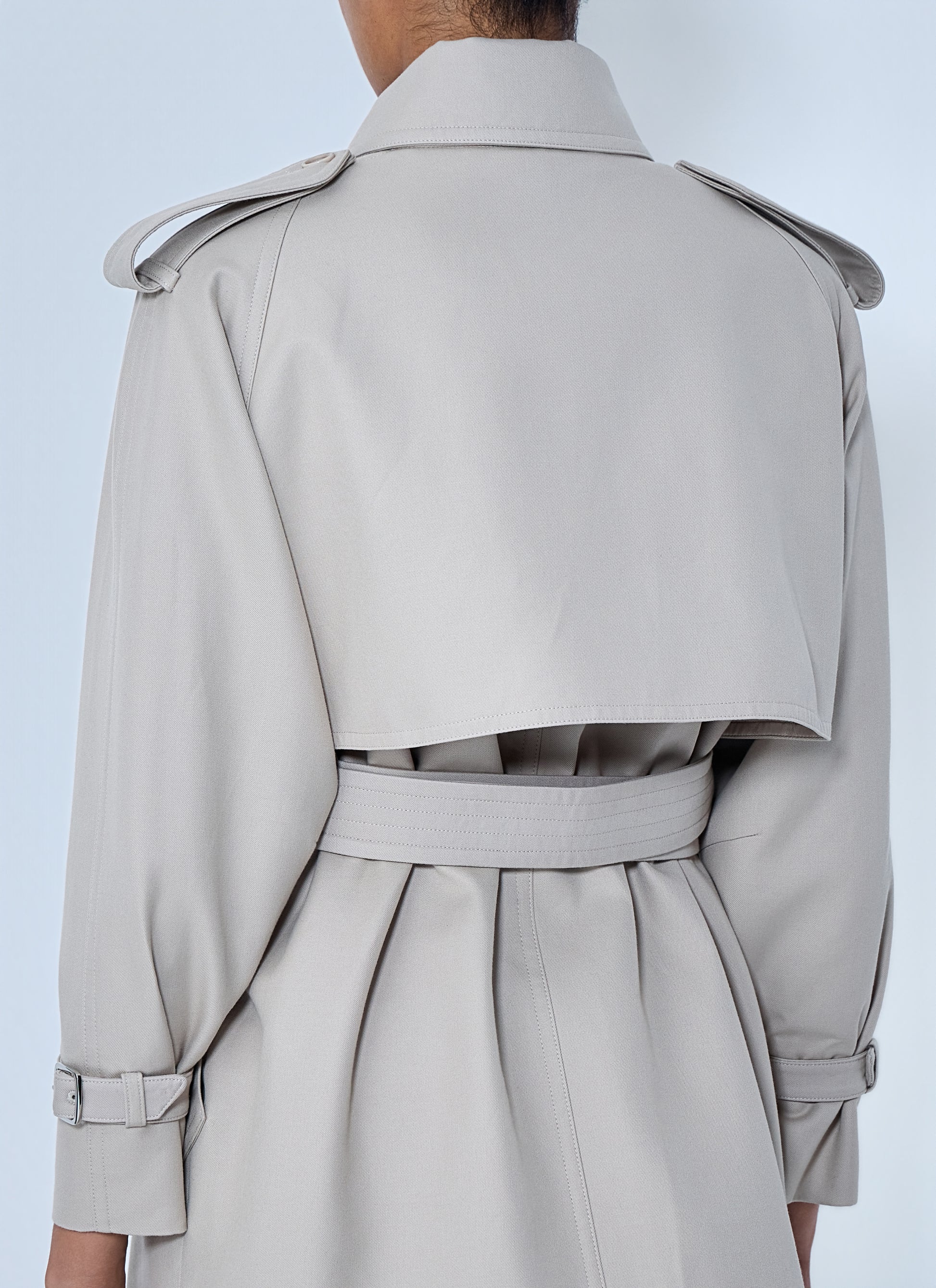 Max Mara Women Double-Breasted Trench Coat MAX MARA