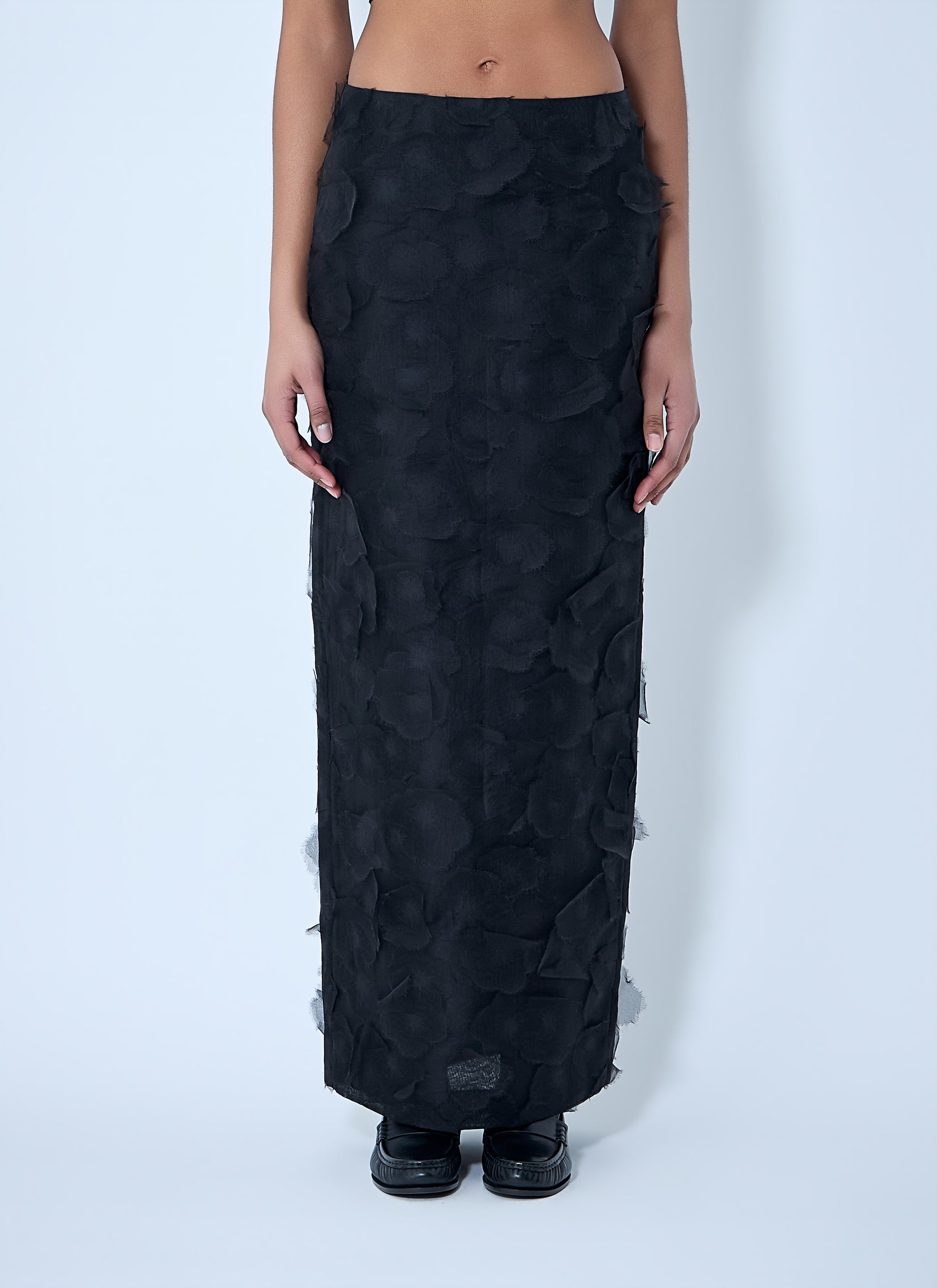 Max Mara Women Textured Long Skirt MAX MARA