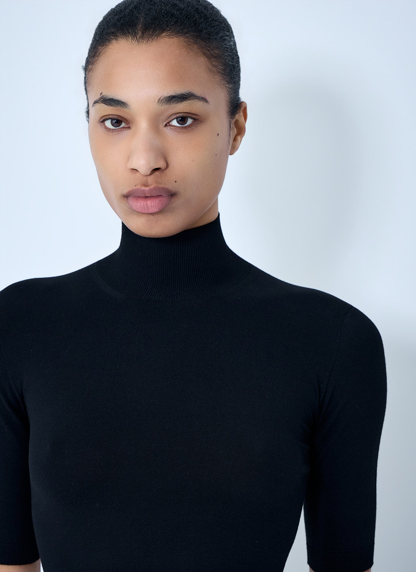 Max Mara Women High-Neck Cropped Knit Top MAX MARA