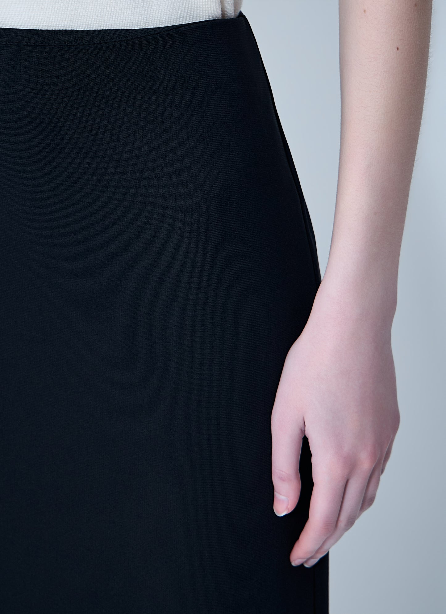 Max Mara Women Compact Crêpe Jersey Midi Skirt MAX MARA