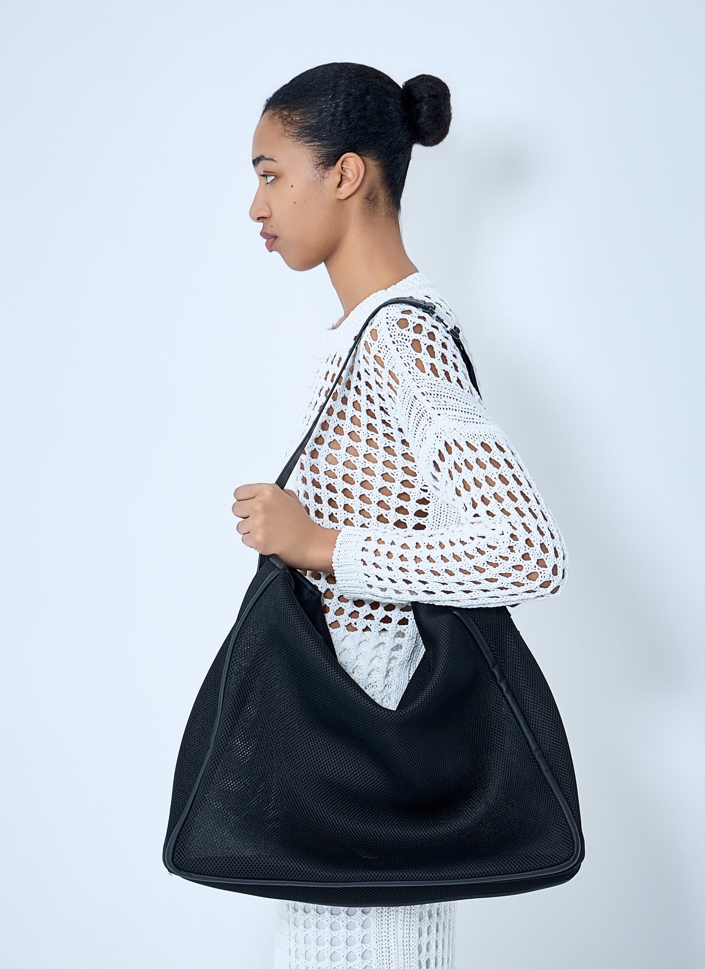 Max Mara Women Large Mesh Shoulder Bag MAX MARA