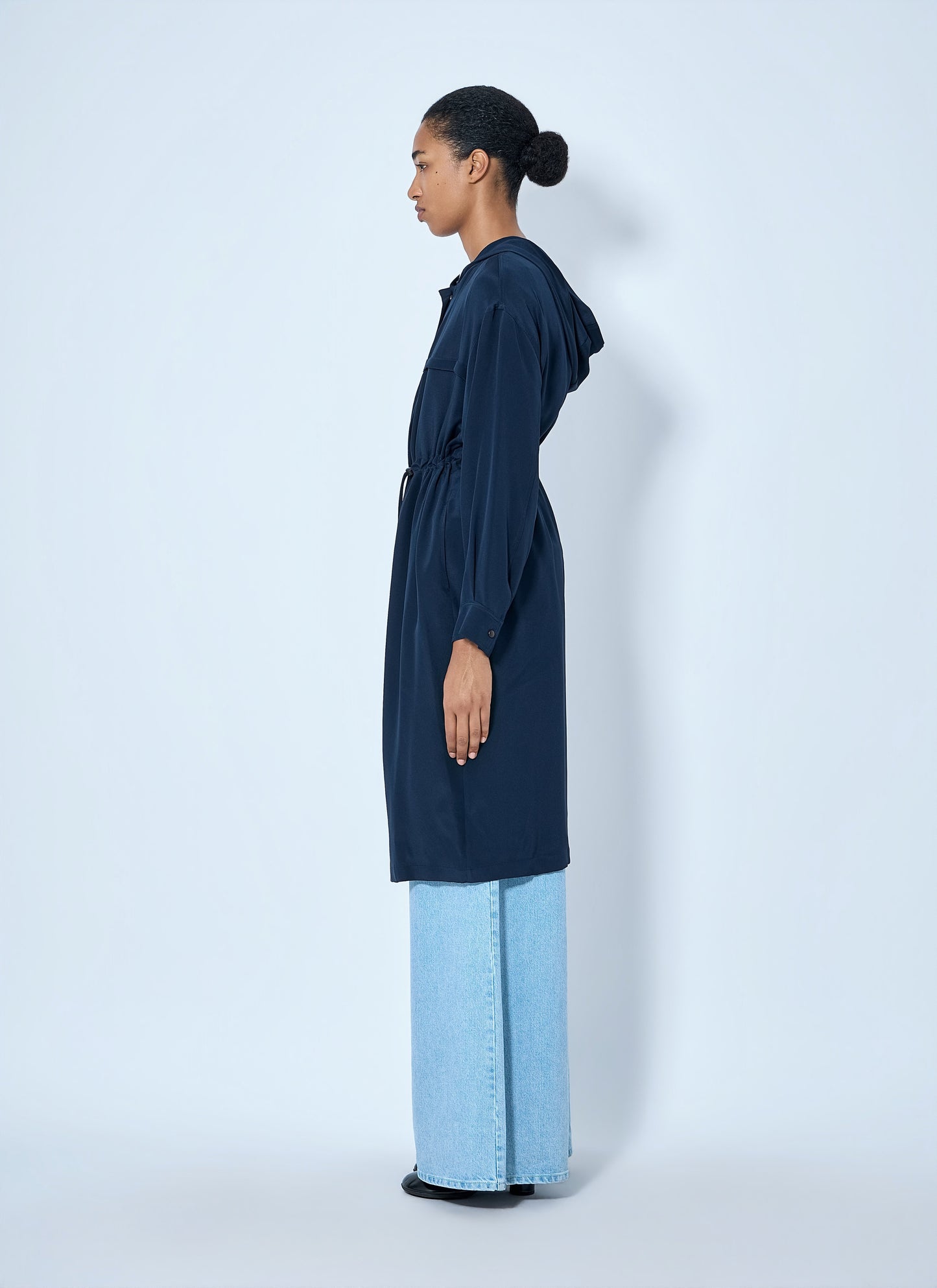 Max Mara Women Drawstring Hooded Coat MAX MARA