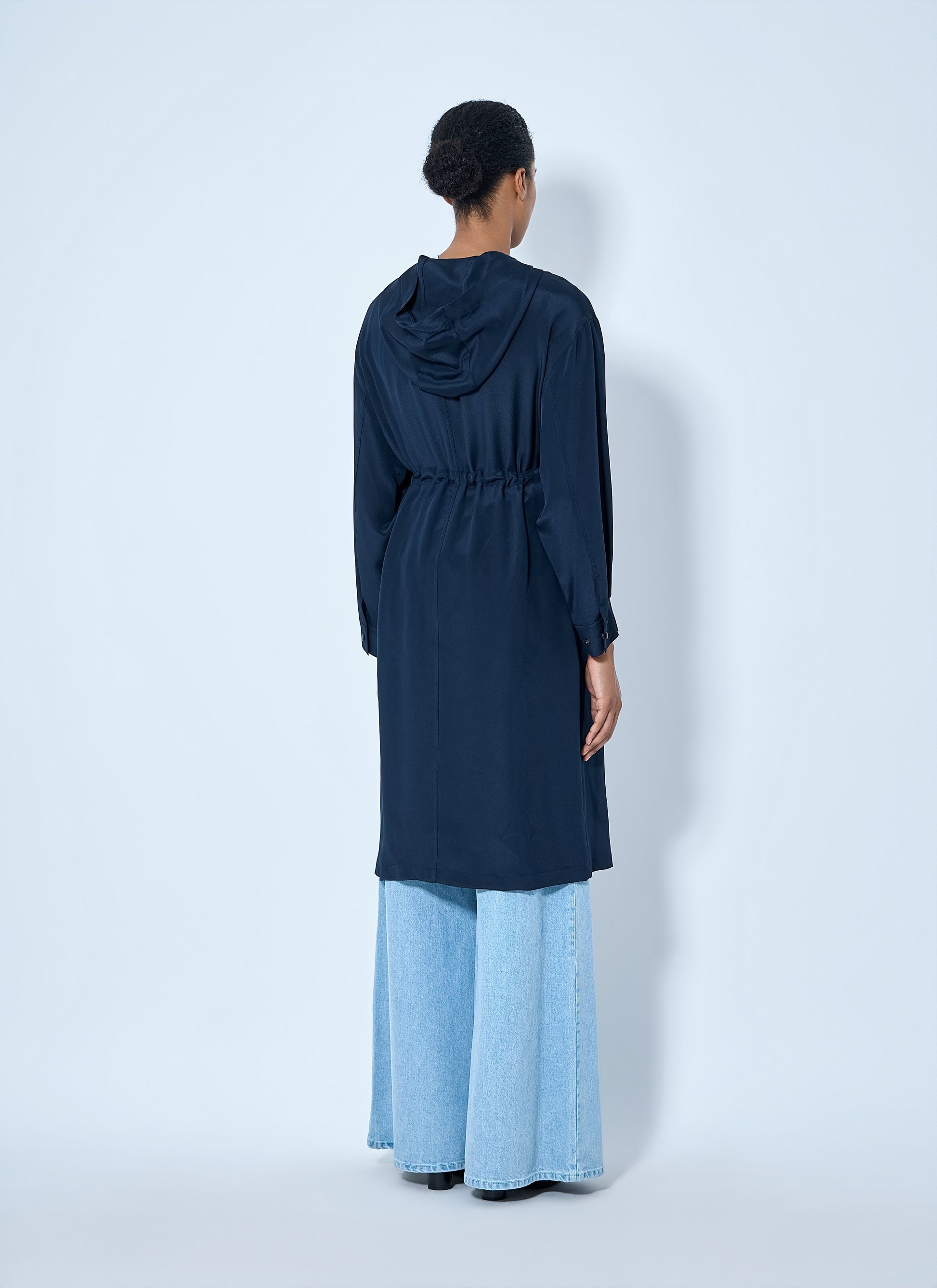 Max Mara Women Drawstring Hooded Coat MAX MARA