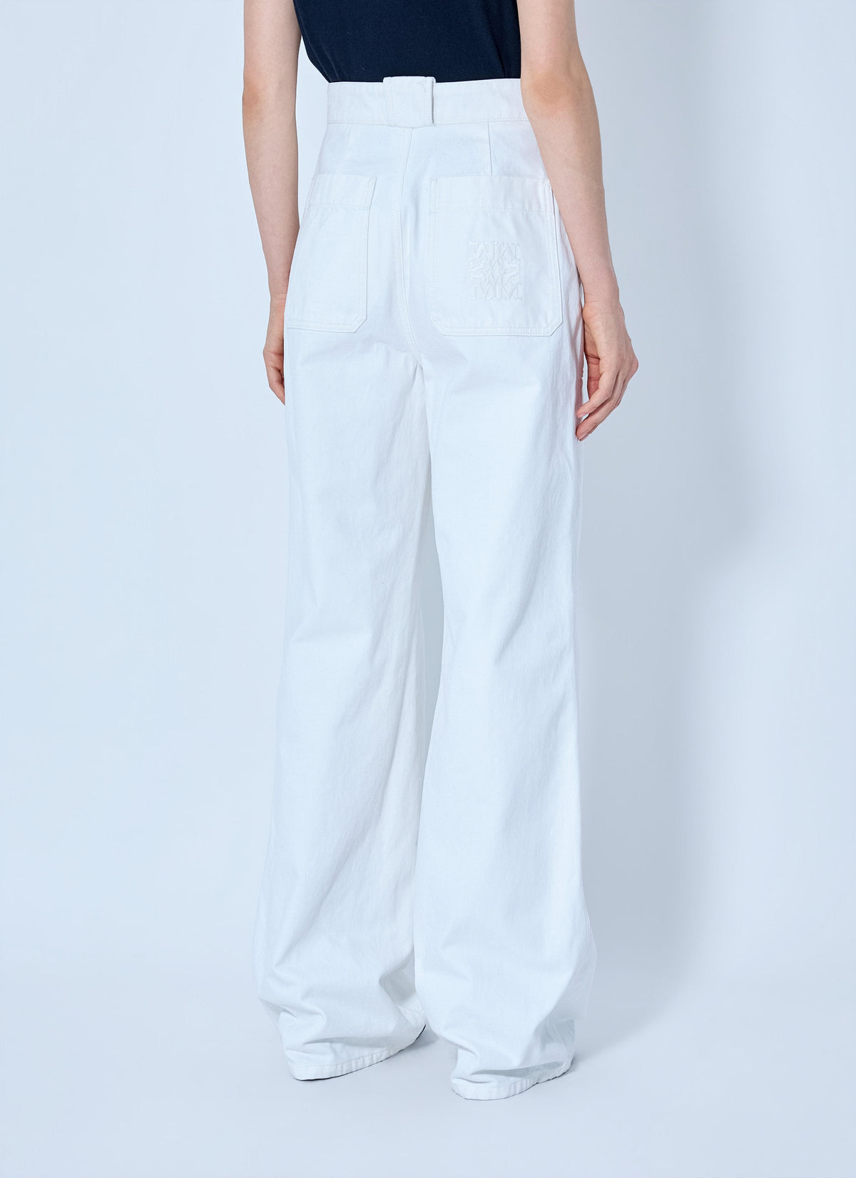 Max Mara Women Button-Detail High-Waisted Trousers MAX MARA