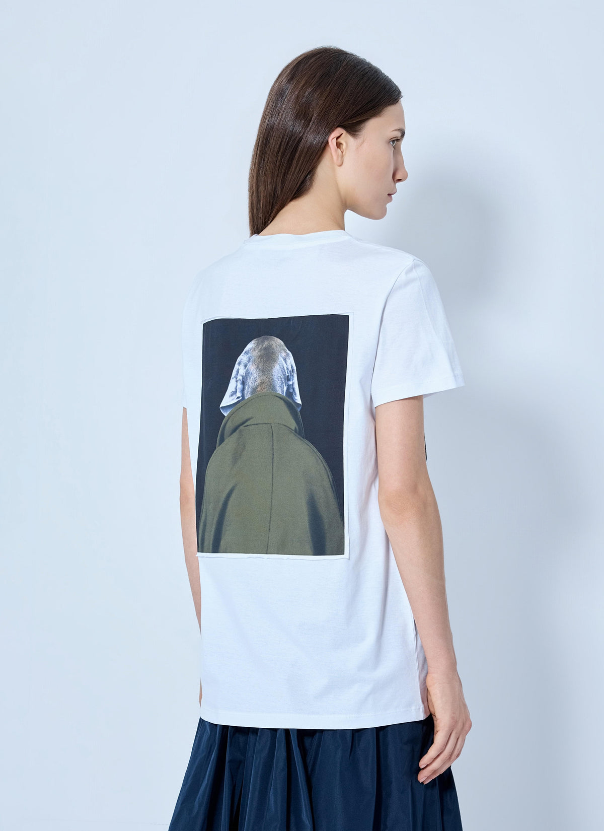 Max Mara Women Graphic Print Cotton T-Shirt MAX MARA