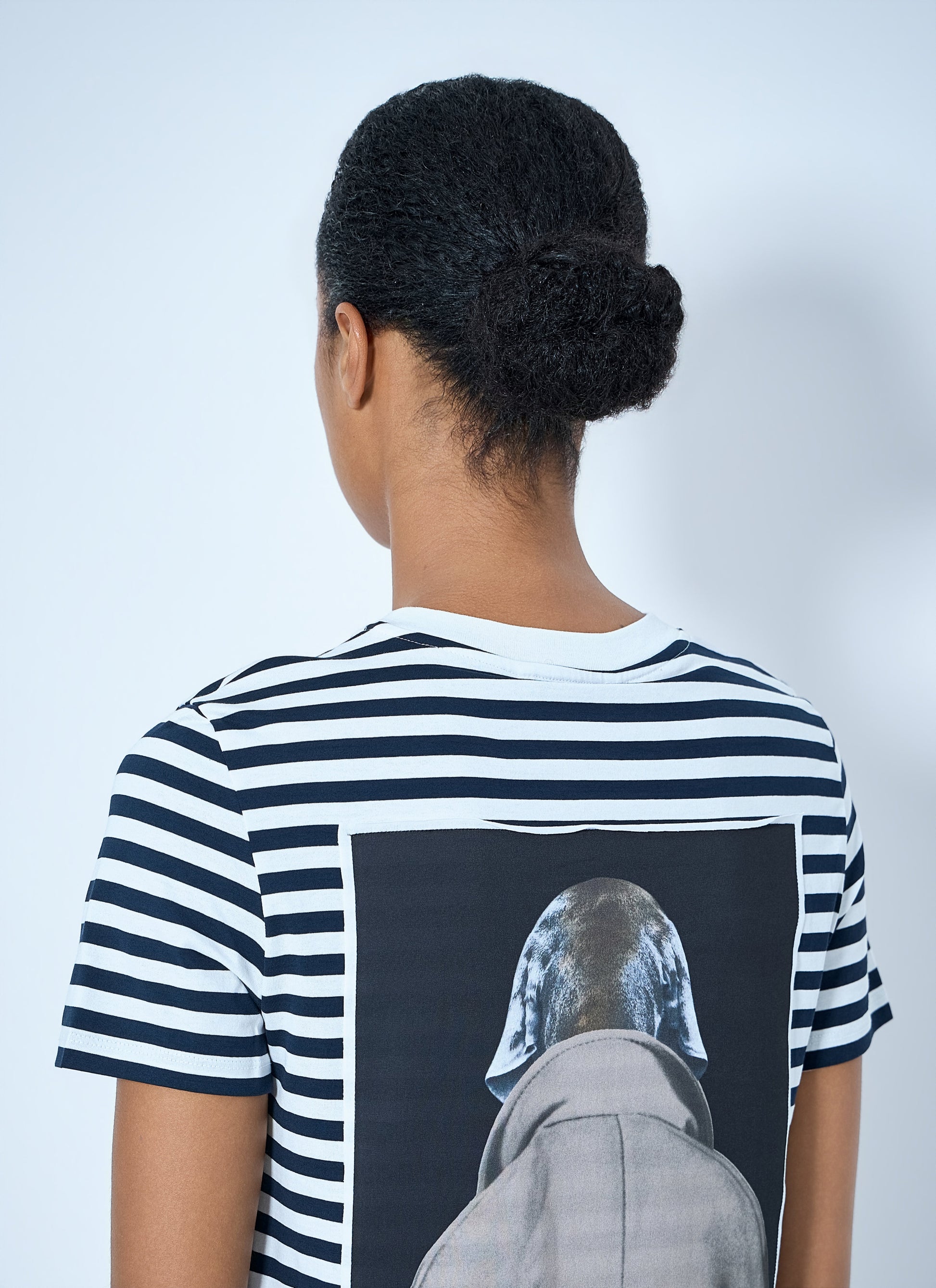 Max Mara Women Striped Graphic T-Shirt MAX MARA