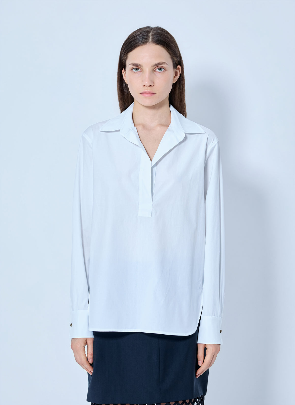 Max Mara Women Poplin Collar Shirt MAX MARA