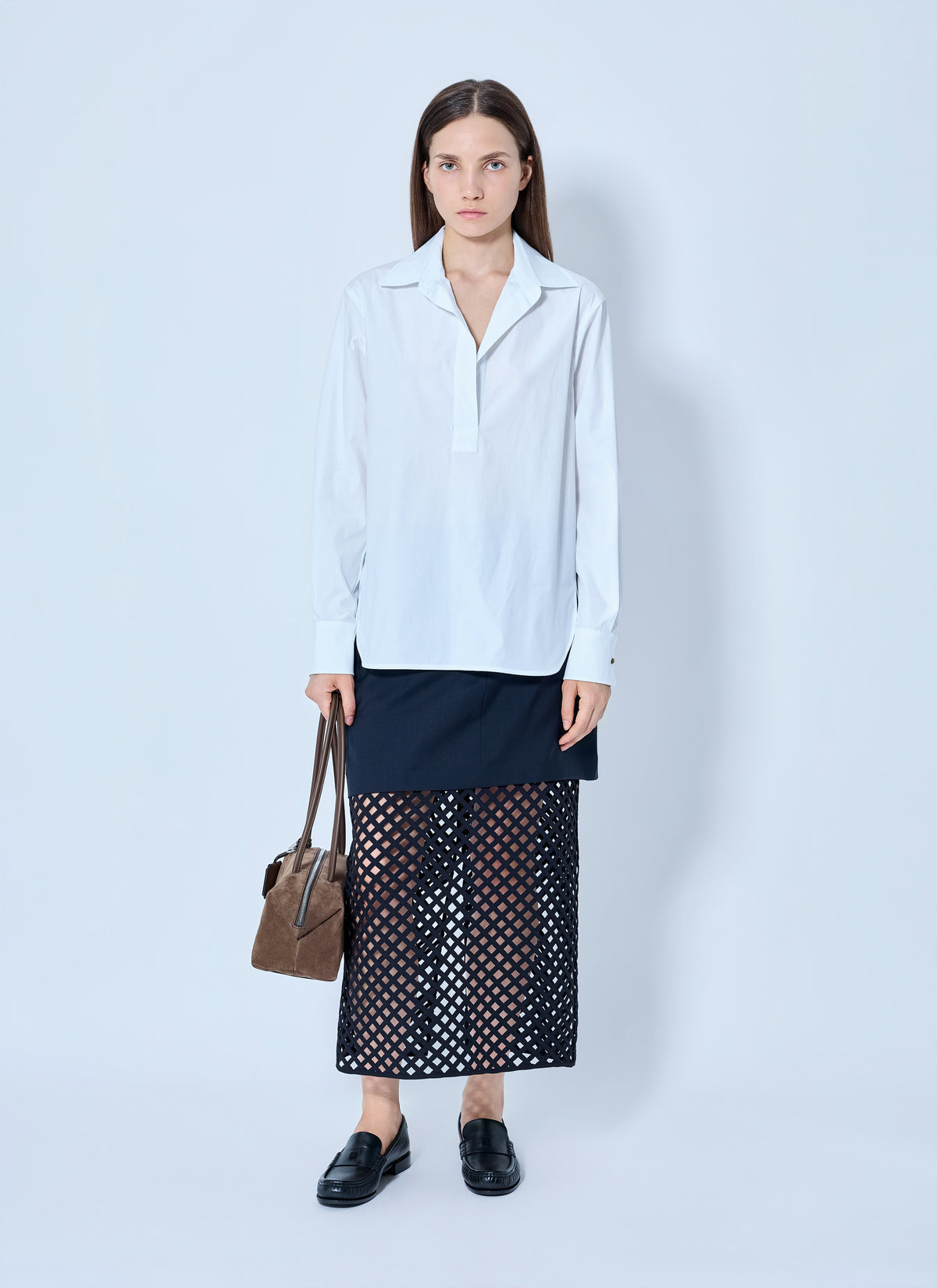 Max Mara Women Poplin Collar Shirt MAX MARA