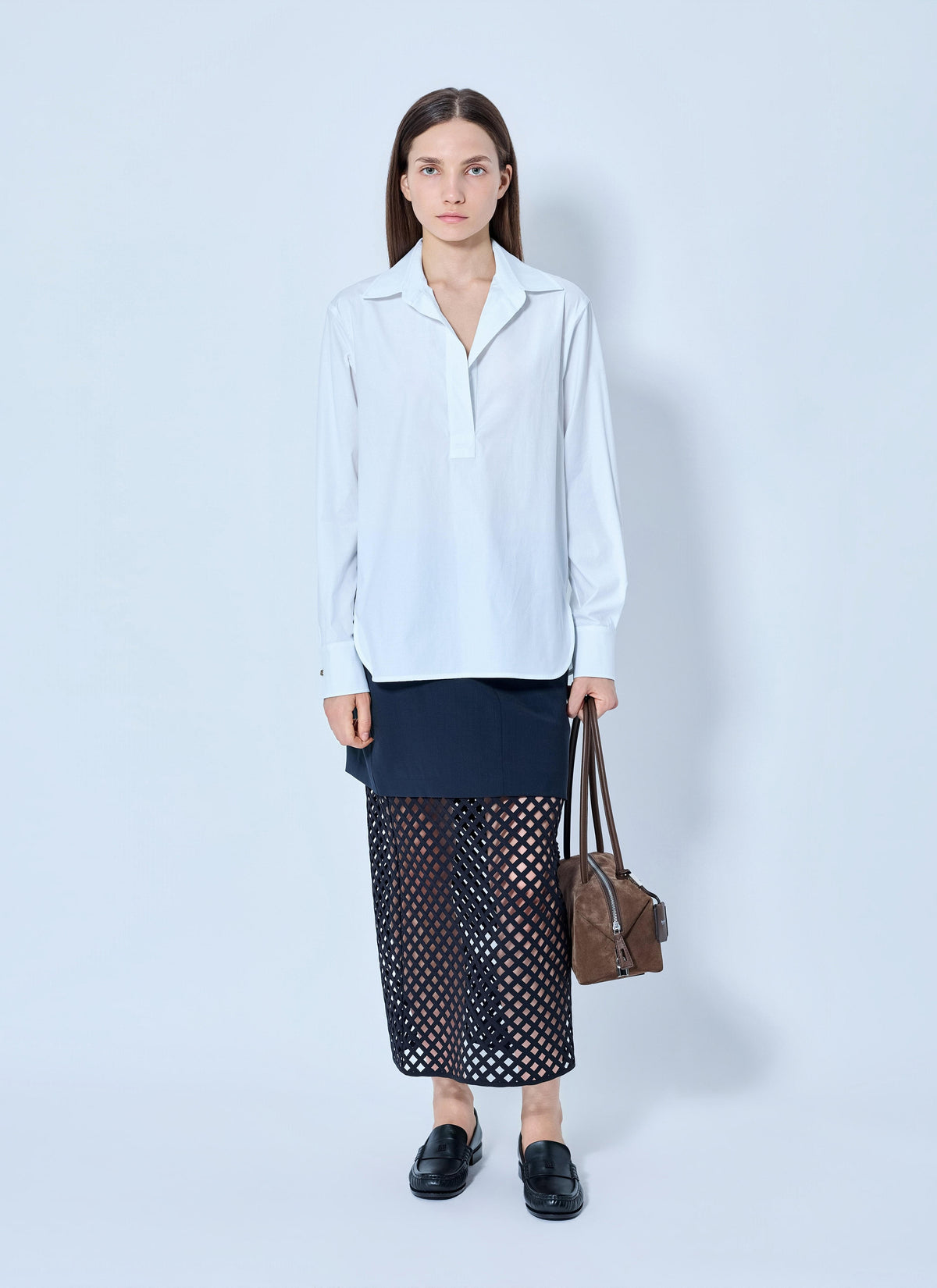 Max Mara Women Overlay Panel Skirt MAX MARA
