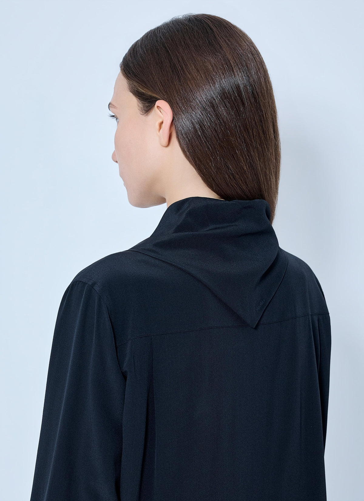 Max Mara Women Silk Tie-Neck Blouse MAX MARA