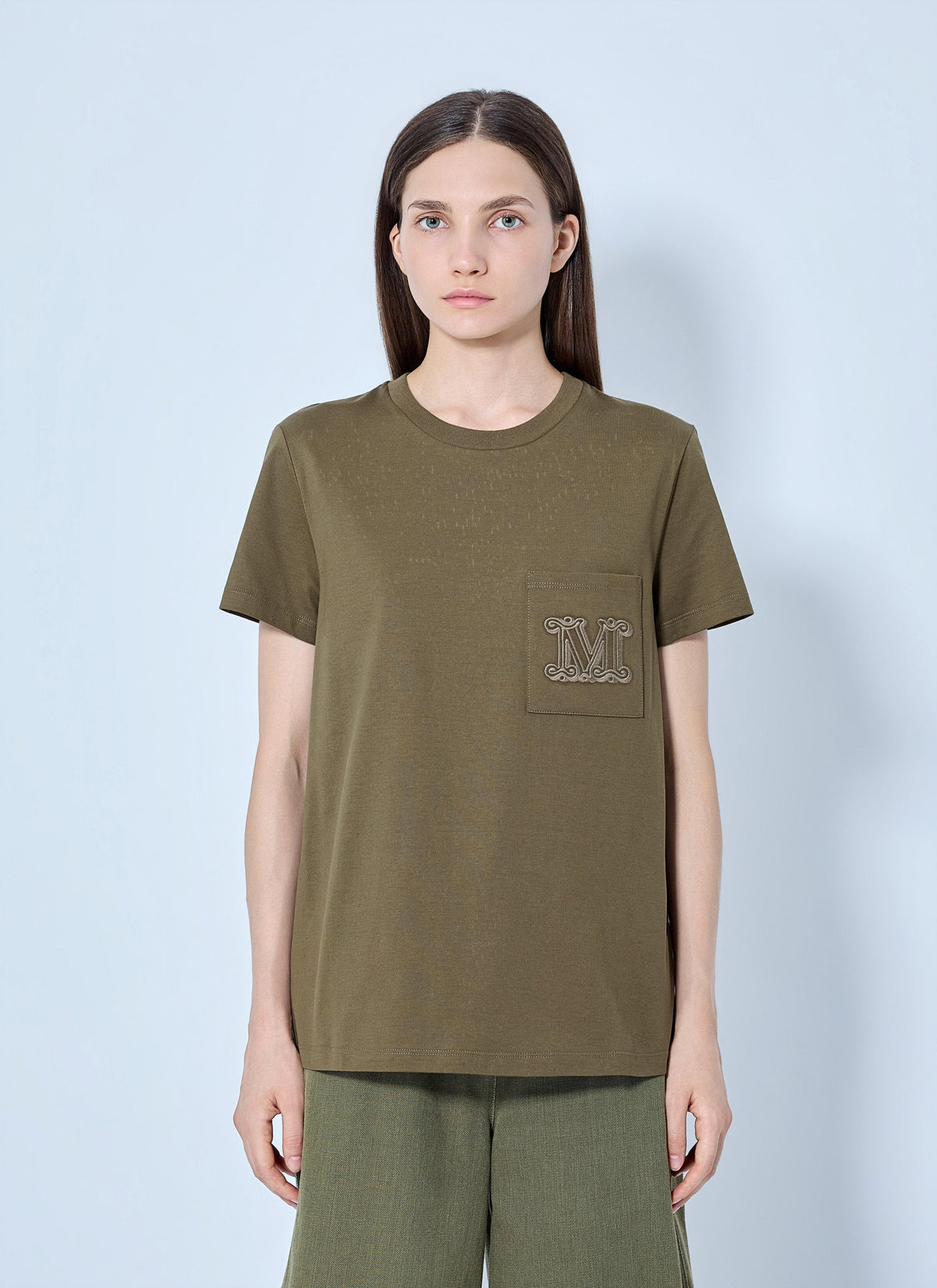 Max Mara Women Chest Pocket T-Shirt MAX MARA