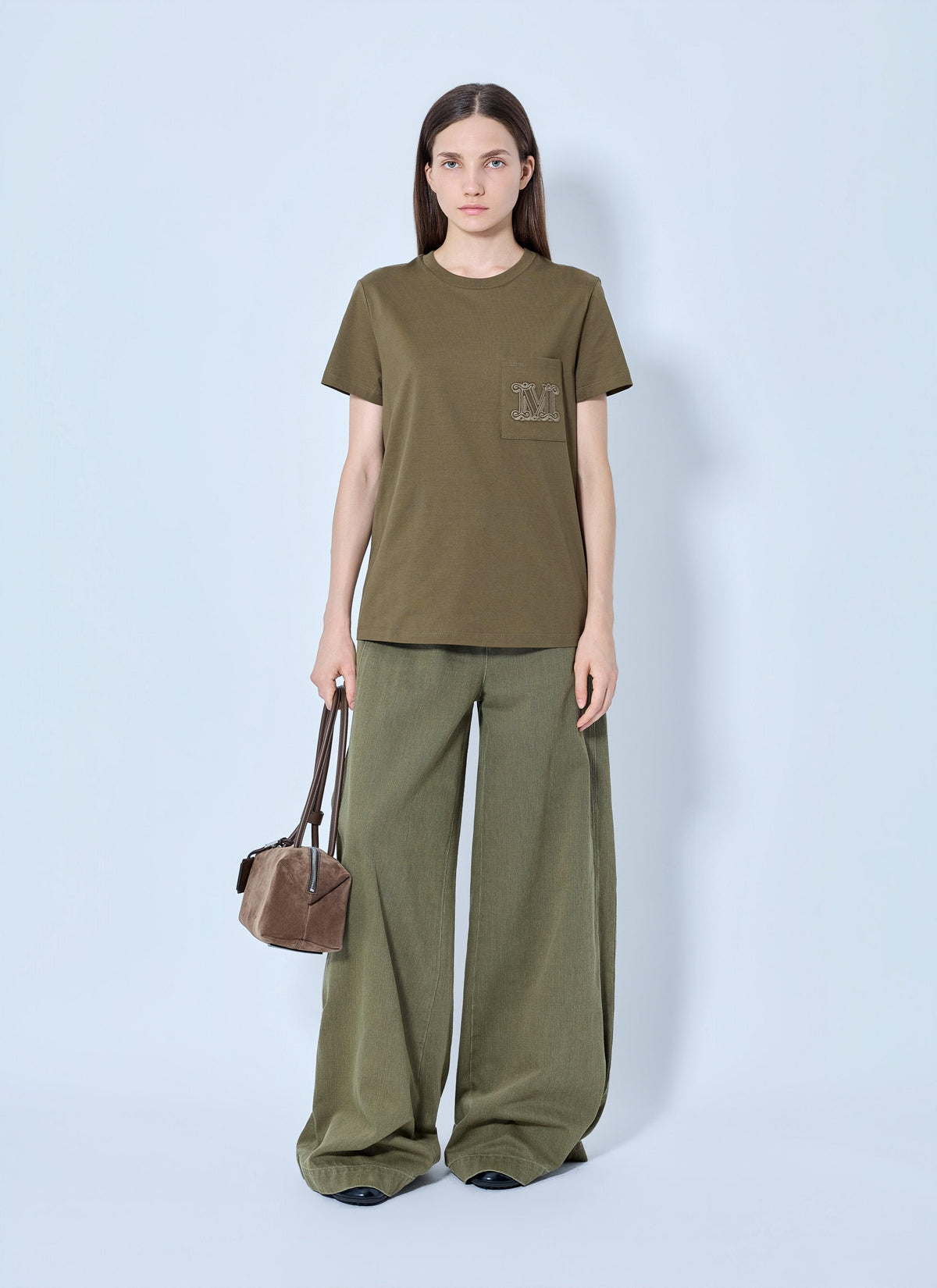 Max Mara Women Chest Pocket T-Shirt MAX MARA