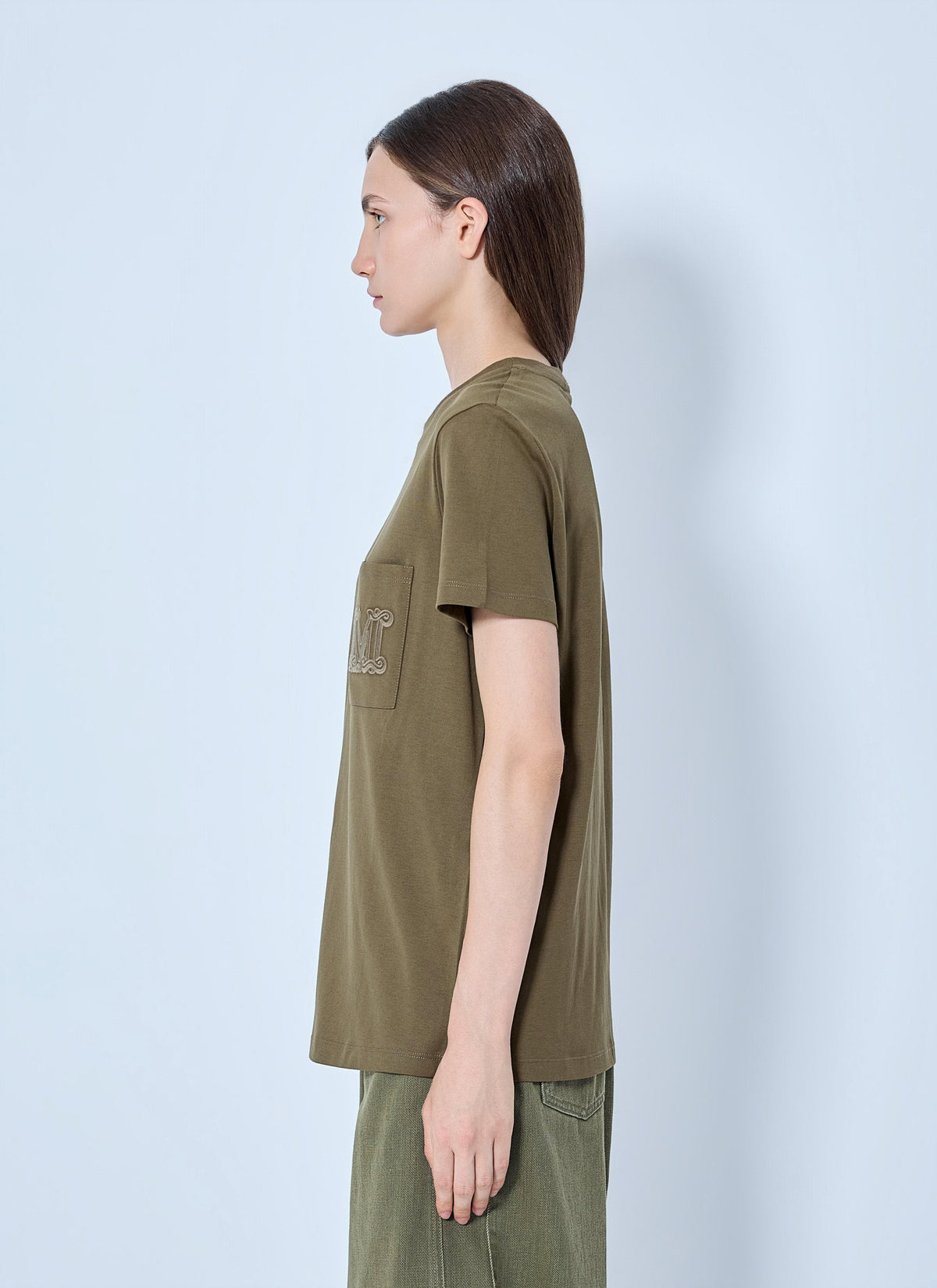 Max Mara Women Chest Pocket T-Shirt MAX MARA